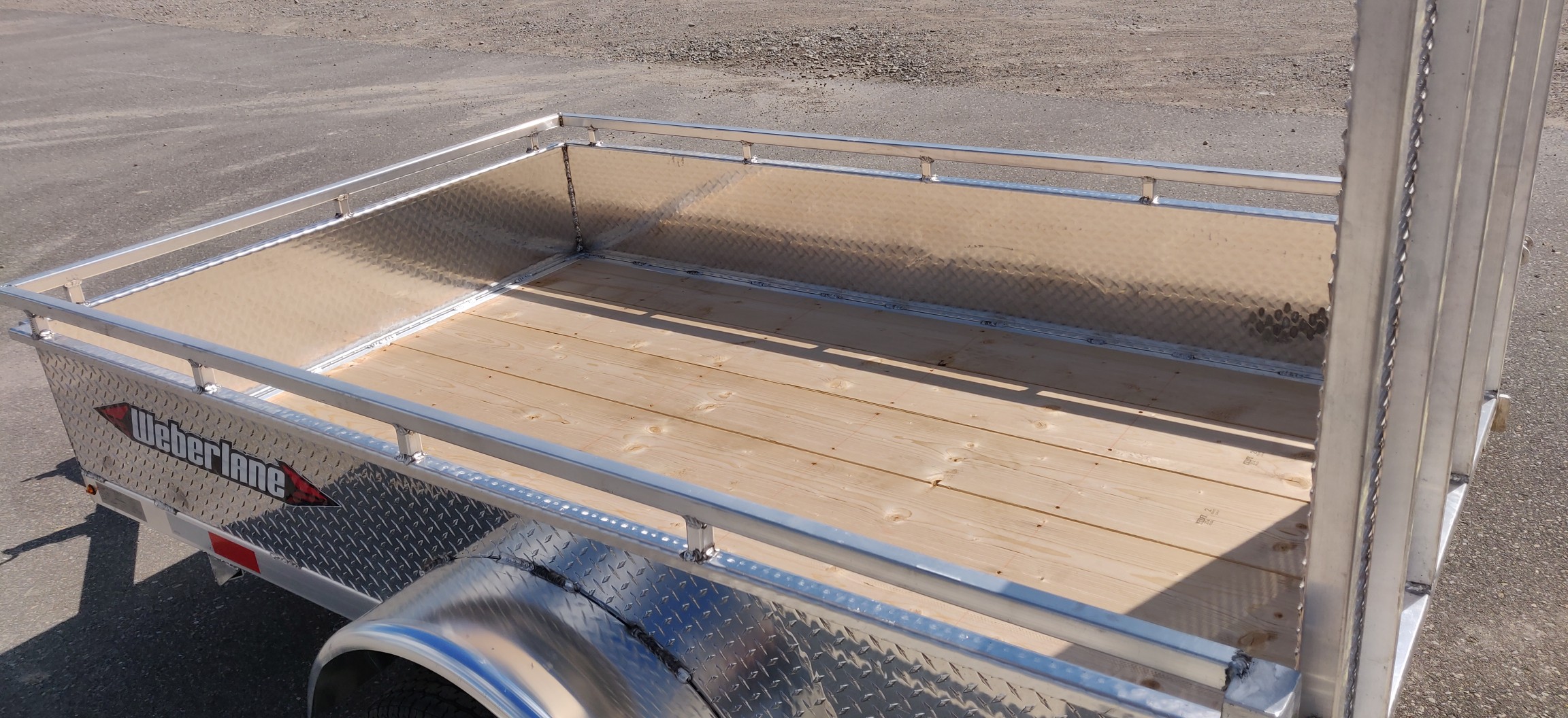 2022 Weberlane 5x8 Aluminum Utility Trailer (AWL860) - Photo 6