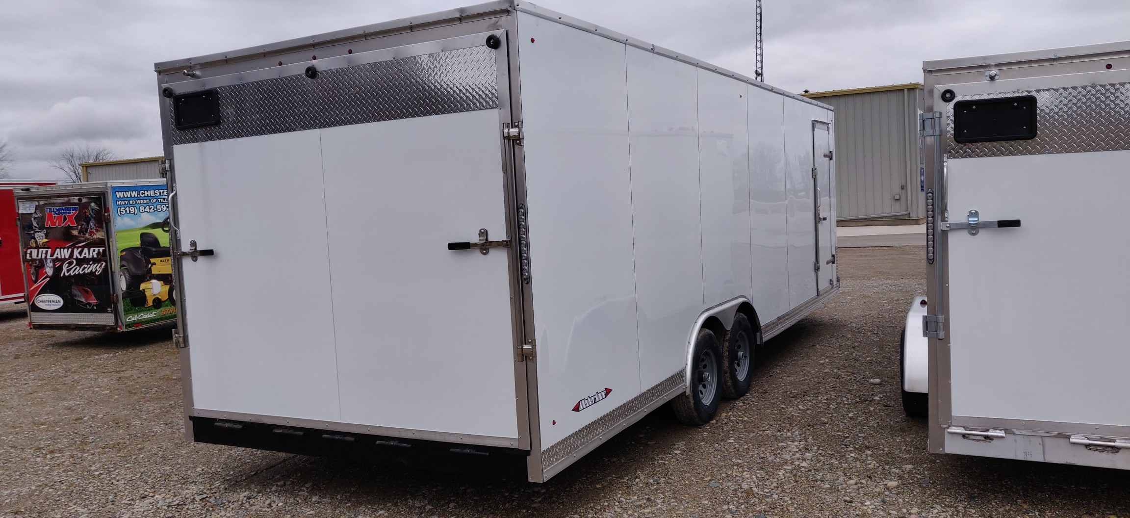 2023 Weberlane 8.5x24 Contractor Cargo Trailer (+6in / Ramp / 5200LB Axles) - Photo 6