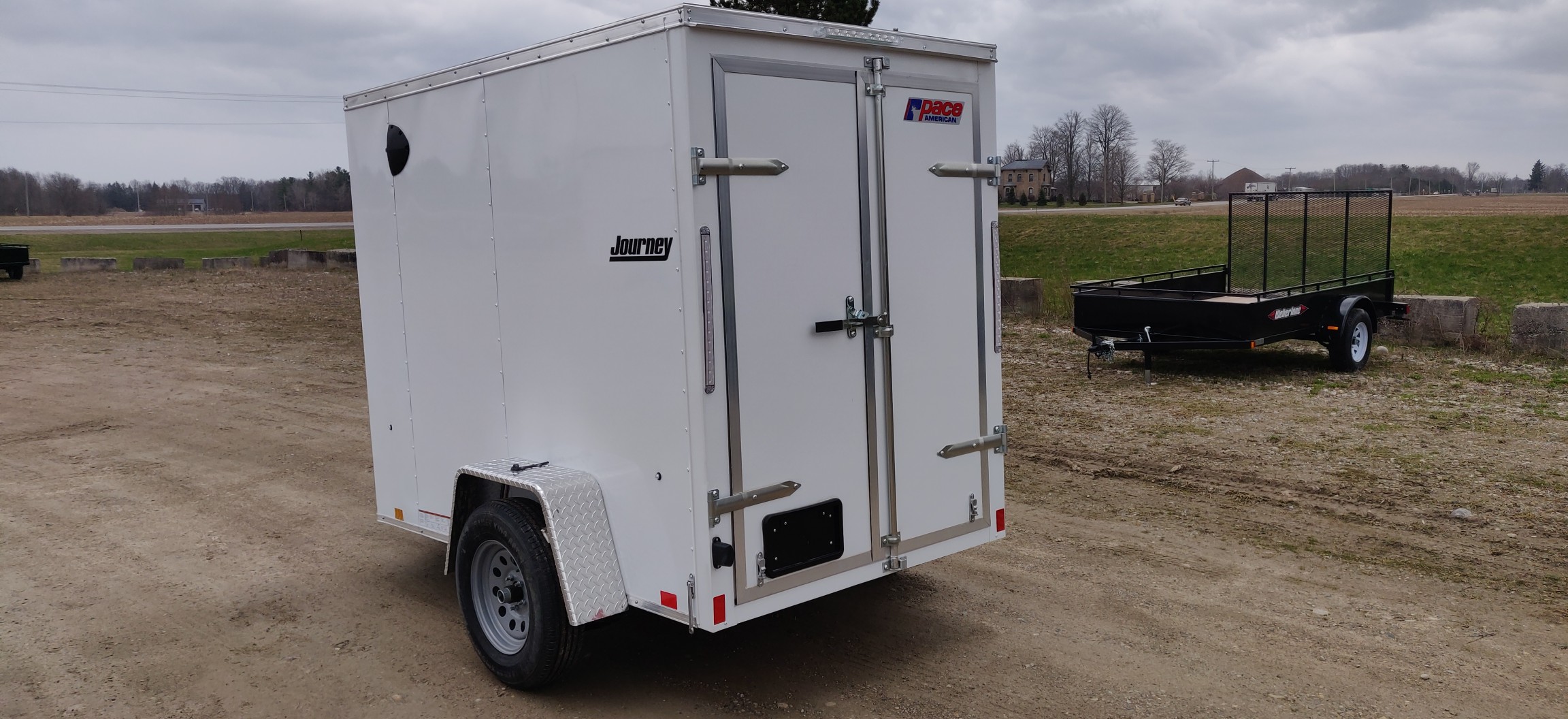 2023 Pace 5x8 Journey SE Cargo Trailer (Barn Doors / + 6in Height) - Photo 5