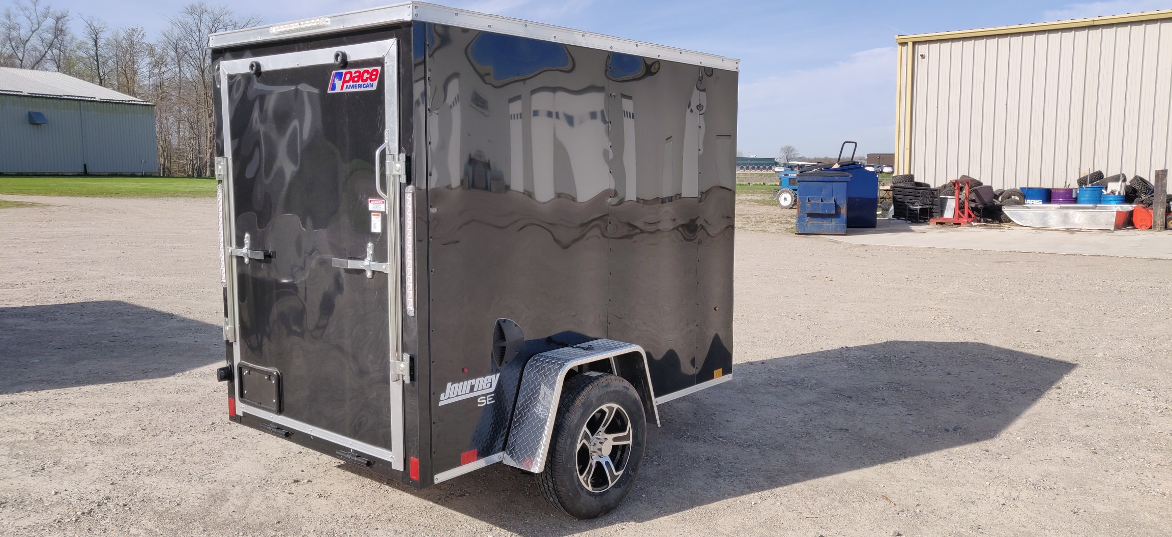 2023 Pace 5x8 Journey SE Cargo Trailer (+6in / Ramp) - Photo 5