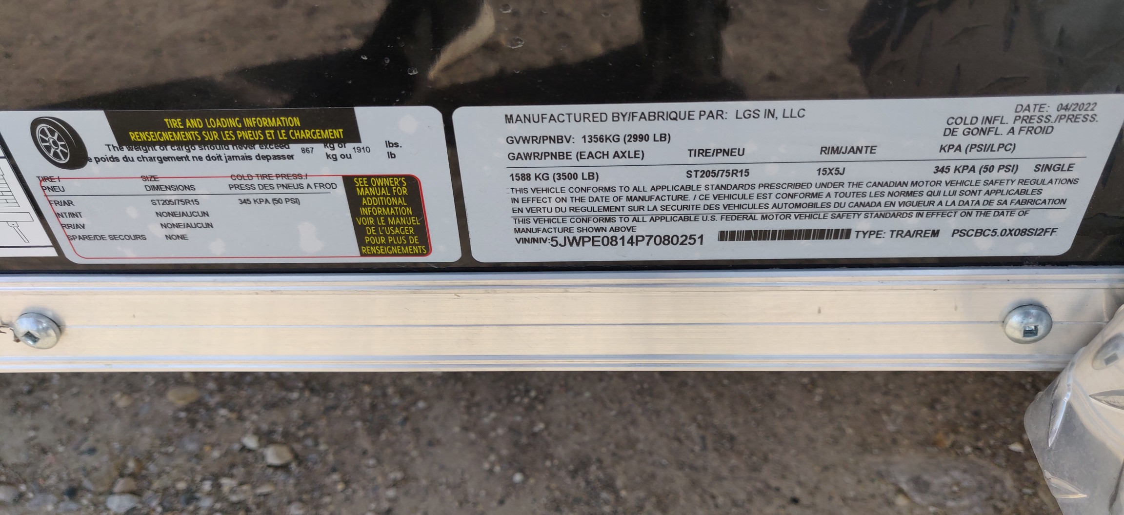 2023 Pace 5x8 Journey SE Cargo Trailer (+6in / Ramp) - Photo 9