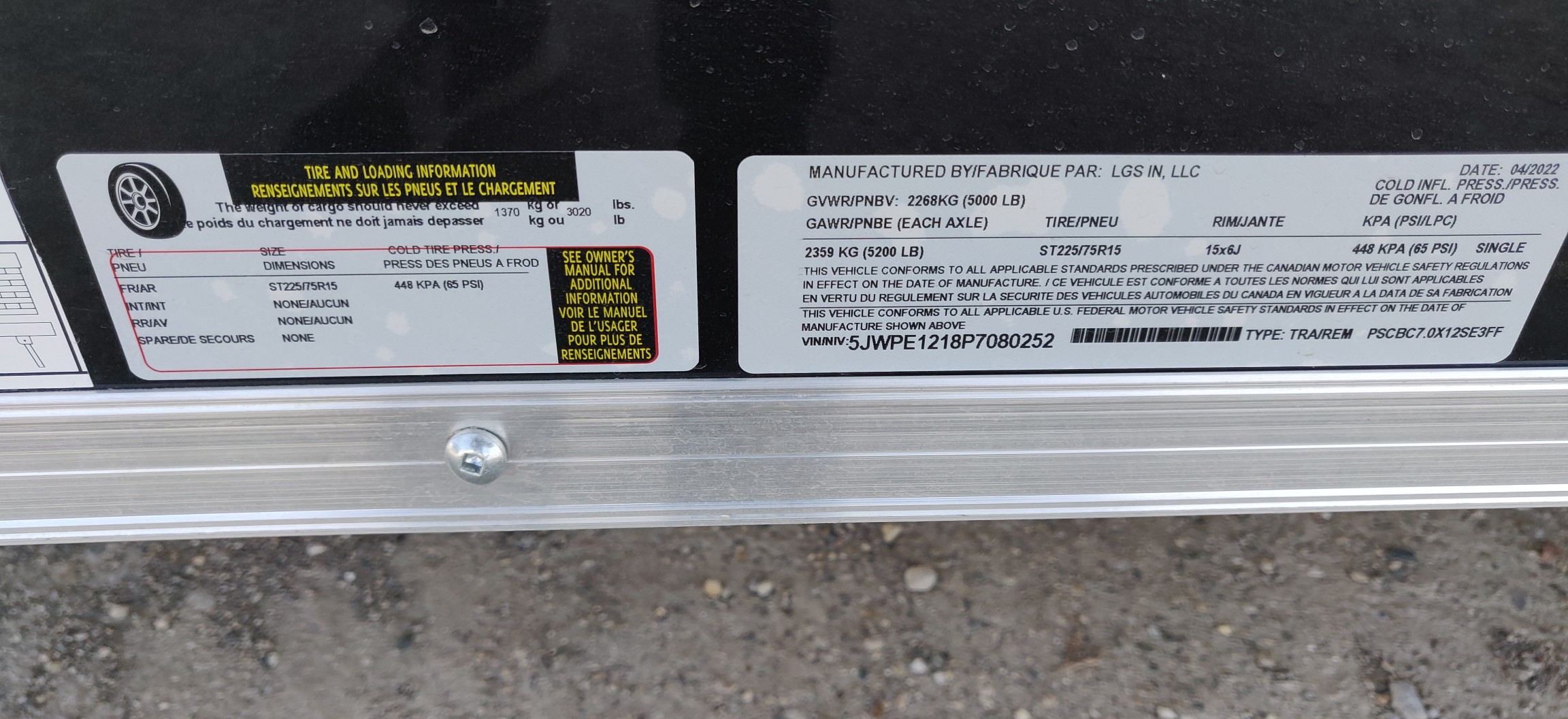2023 Pace 7X12 Journey SE Cargo Trailer UTV Package (+12in / Ramp / 5200 LB Axle) - Photo 8