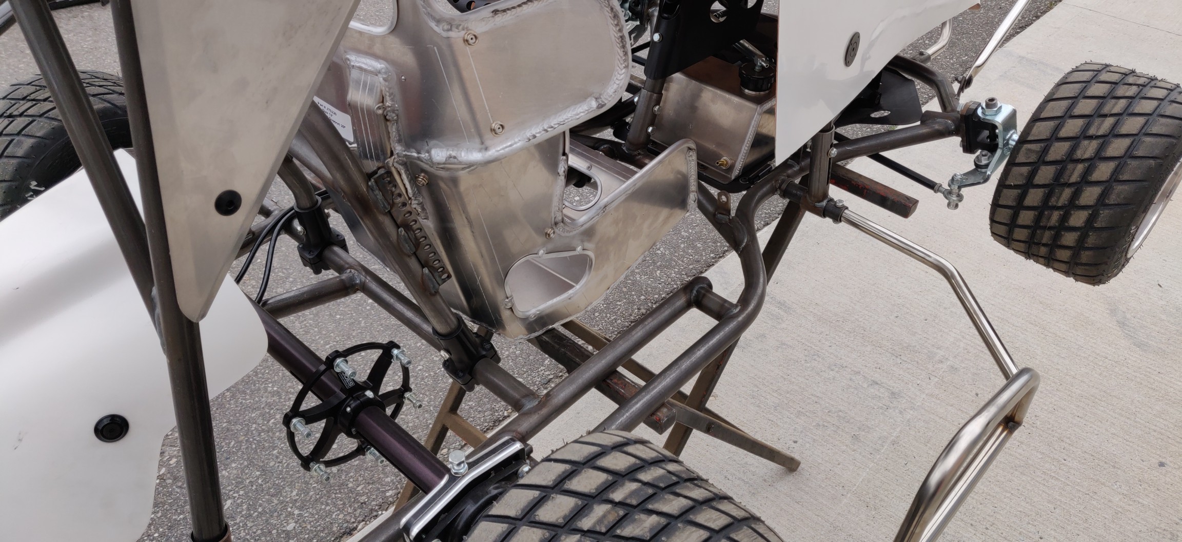 2021 QRC A-90 Racing Go Kart - Rolling Chassis (Unpainted) - Photo 12