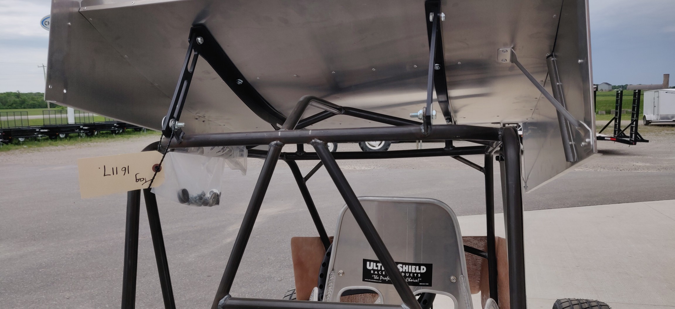 2021 QRC A-90 Racing Go Kart - Rolling Chassis (Unpainted) - Photo 9