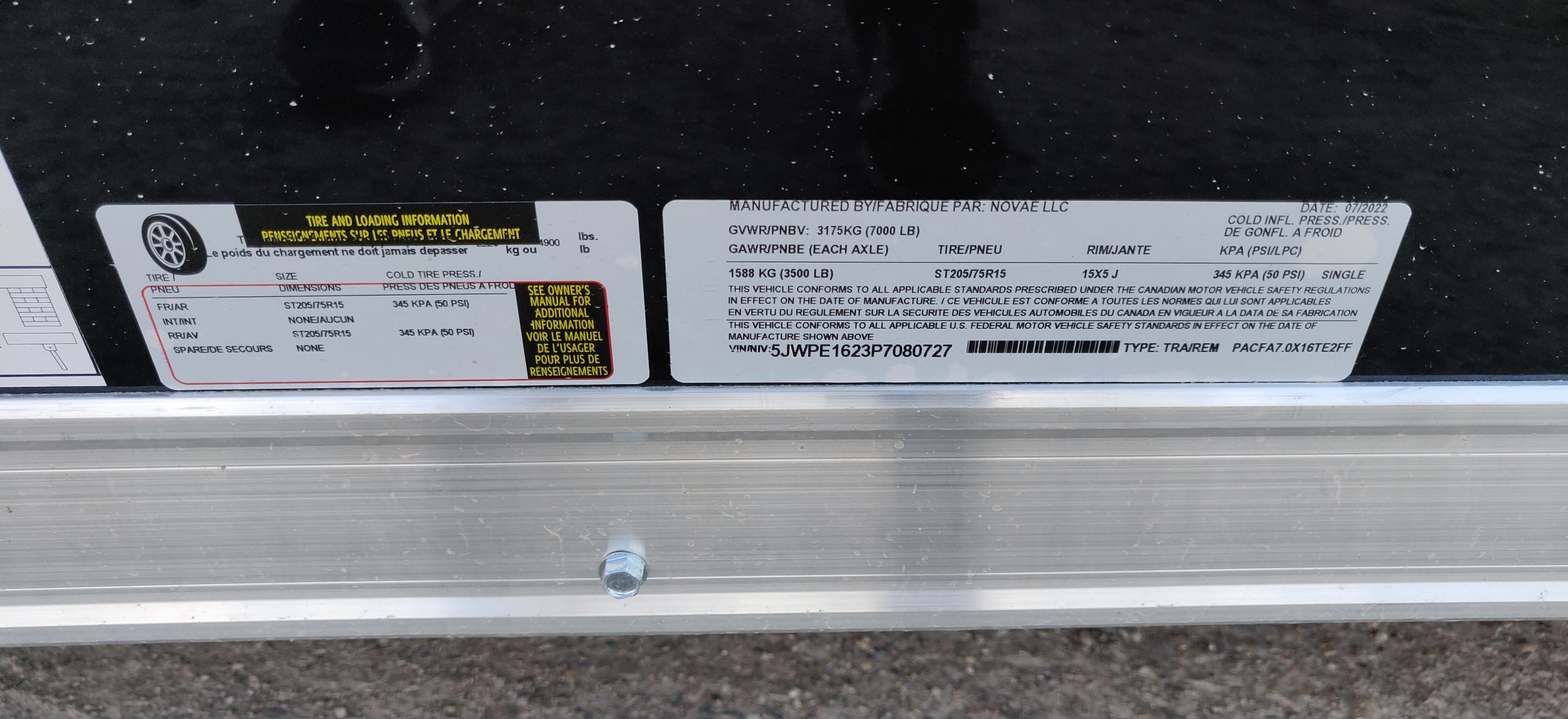 2023 Pace 7x16 Elite Aluminum Tandem Axle Cargo Trailer (+9 in Height / Ramp) - Photo 8