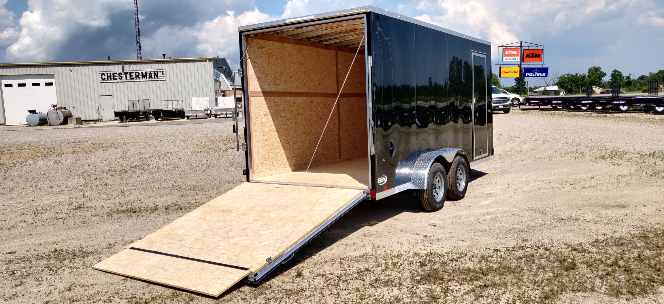 2023 Pace 7x16 Elite Aluminum Tandem Axle Cargo Trailer (+9 in Height / Ramp) - Photo 7