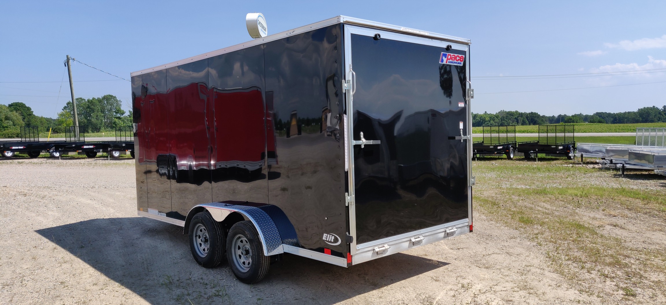 2023 Pace 7x16 Elite Aluminum Tandem Axle Cargo Trailer (+9 in Height / Ramp) - Photo 5