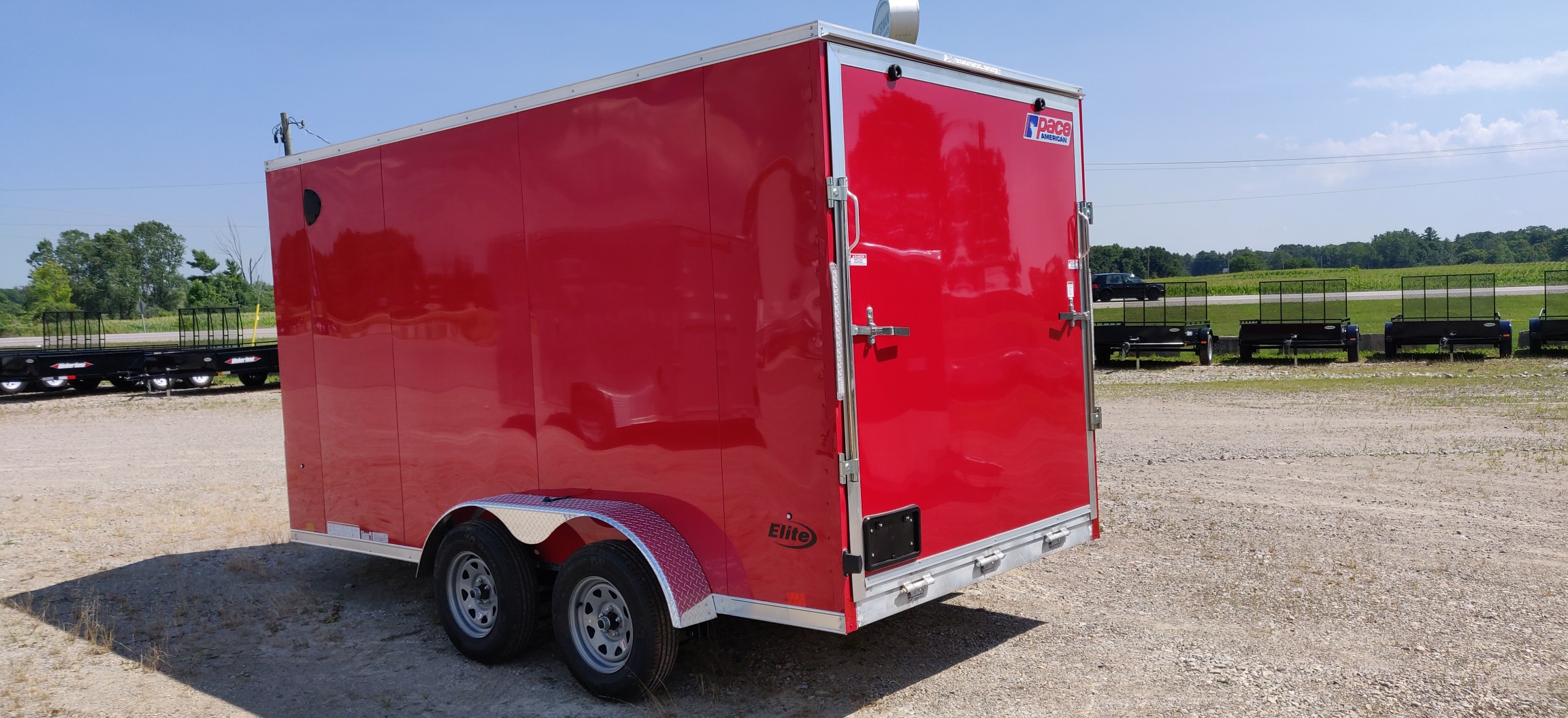 2023 Pace 7x14 Elite Aluminum Tandem Axle Cargo Trailer (+9 in Height / Ramp) - Photo 5
