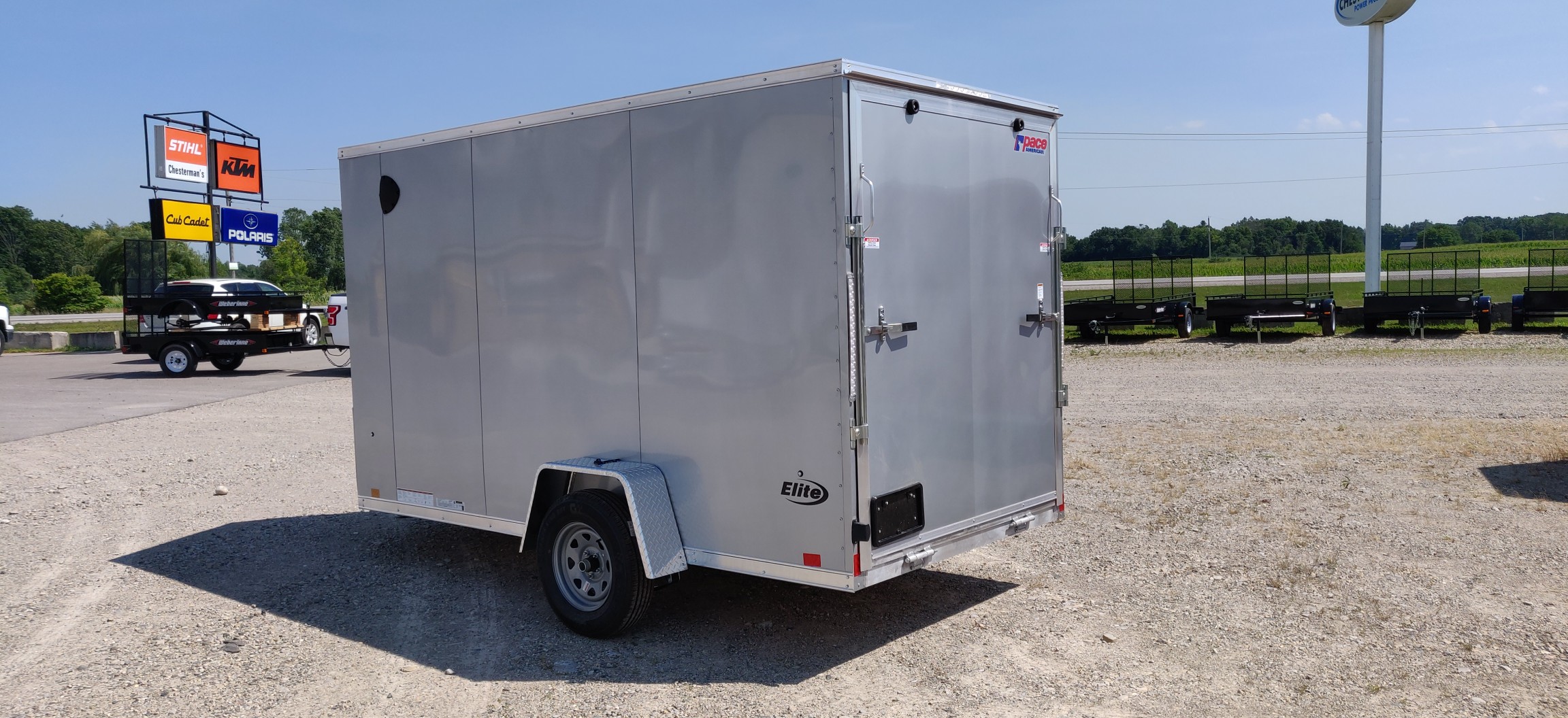 2023 Pace 6x12 Elite Aluminum Cargo Trailer (Ramp) - Photo 5