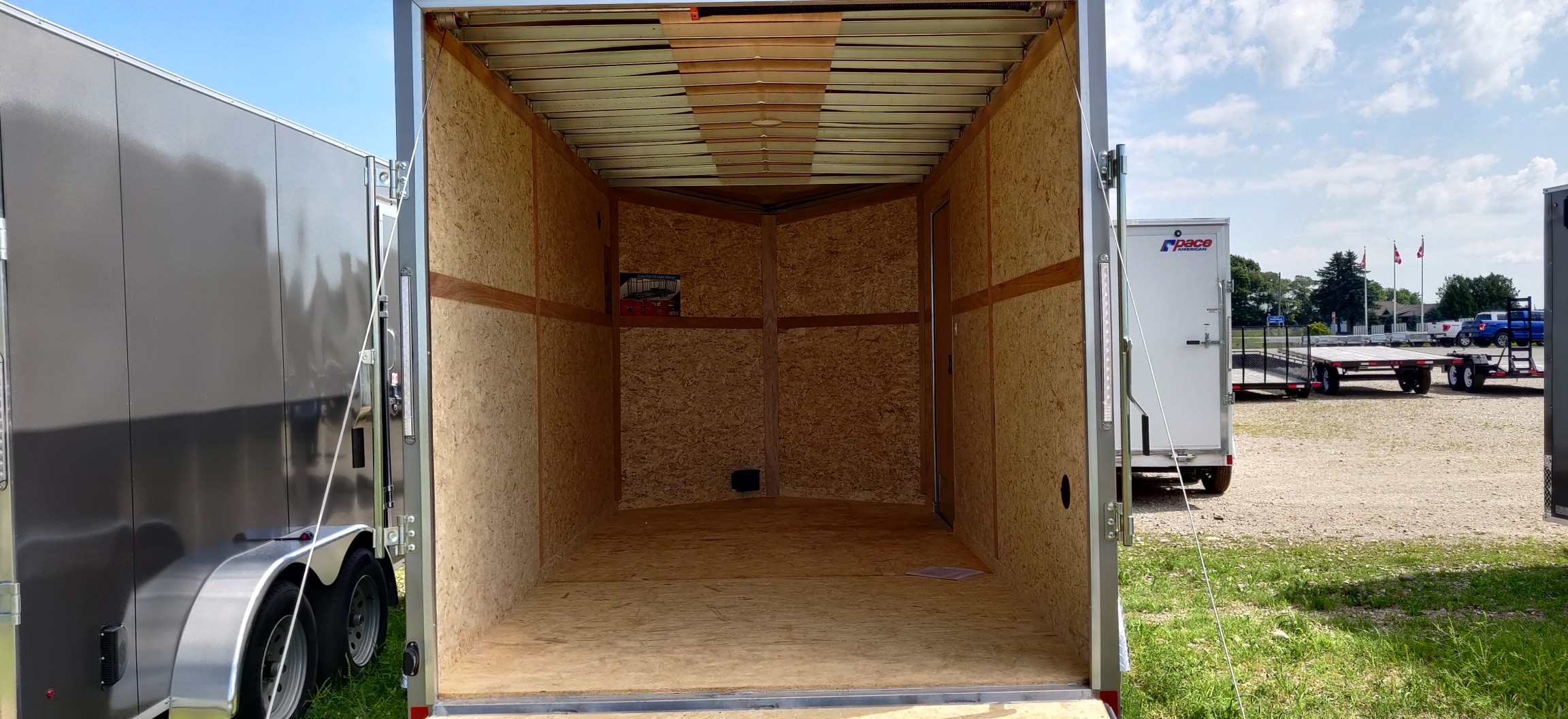 2023 Pace 7x14 Elite Aluminum Tandem Axle Cargo Trailer (+9.5 in / Ramp) - Photo 8