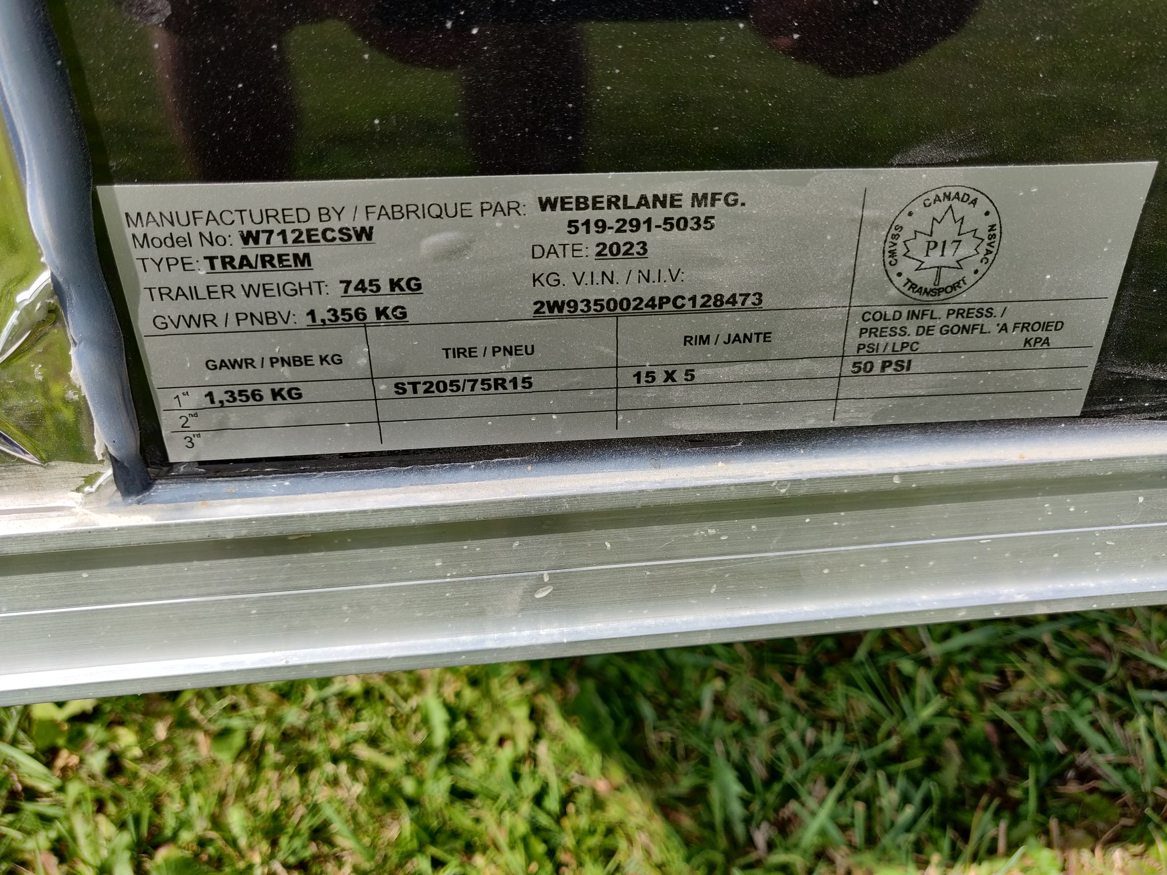 2023 Weberlane 7x12 Estate Cargo Trailer (+12 inch / Rear Ramp) - Photo 9