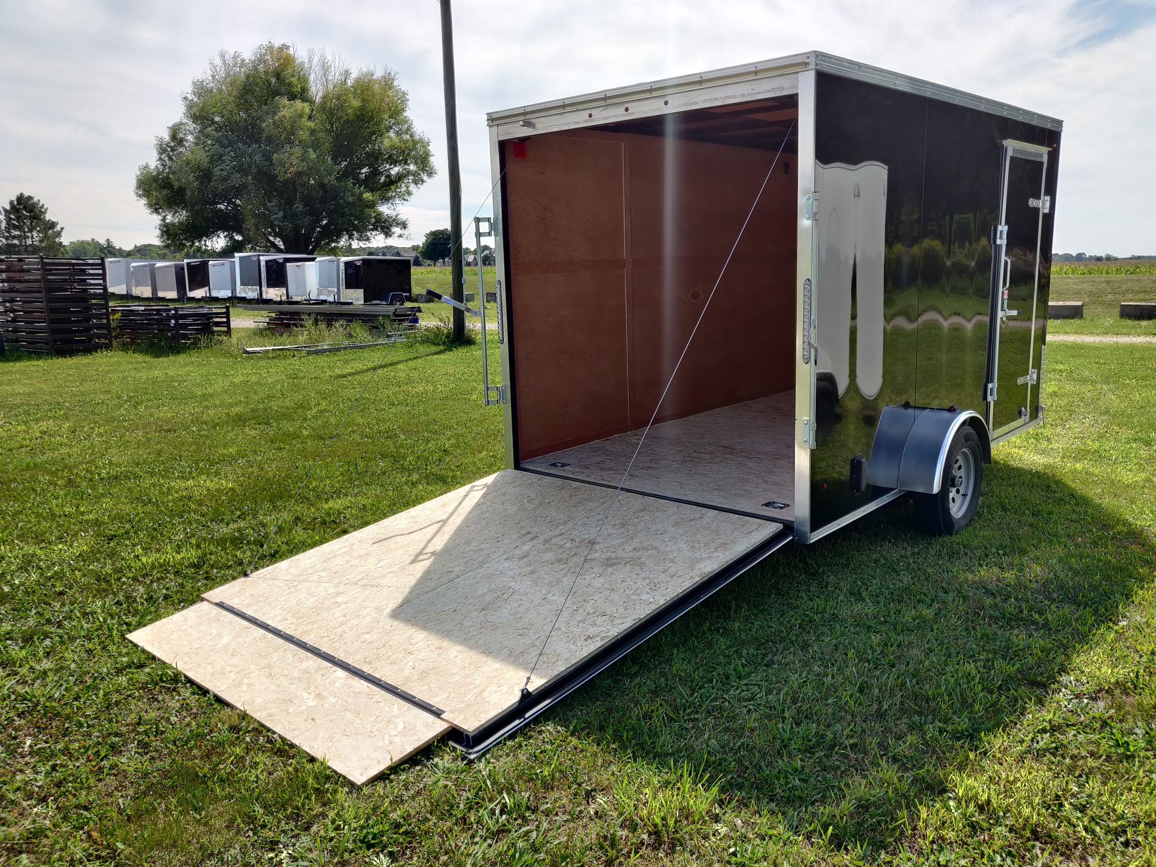 2023 Weberlane 7x12 Estate Cargo Trailer (+12 inch / Rear Ramp) - Photo 8