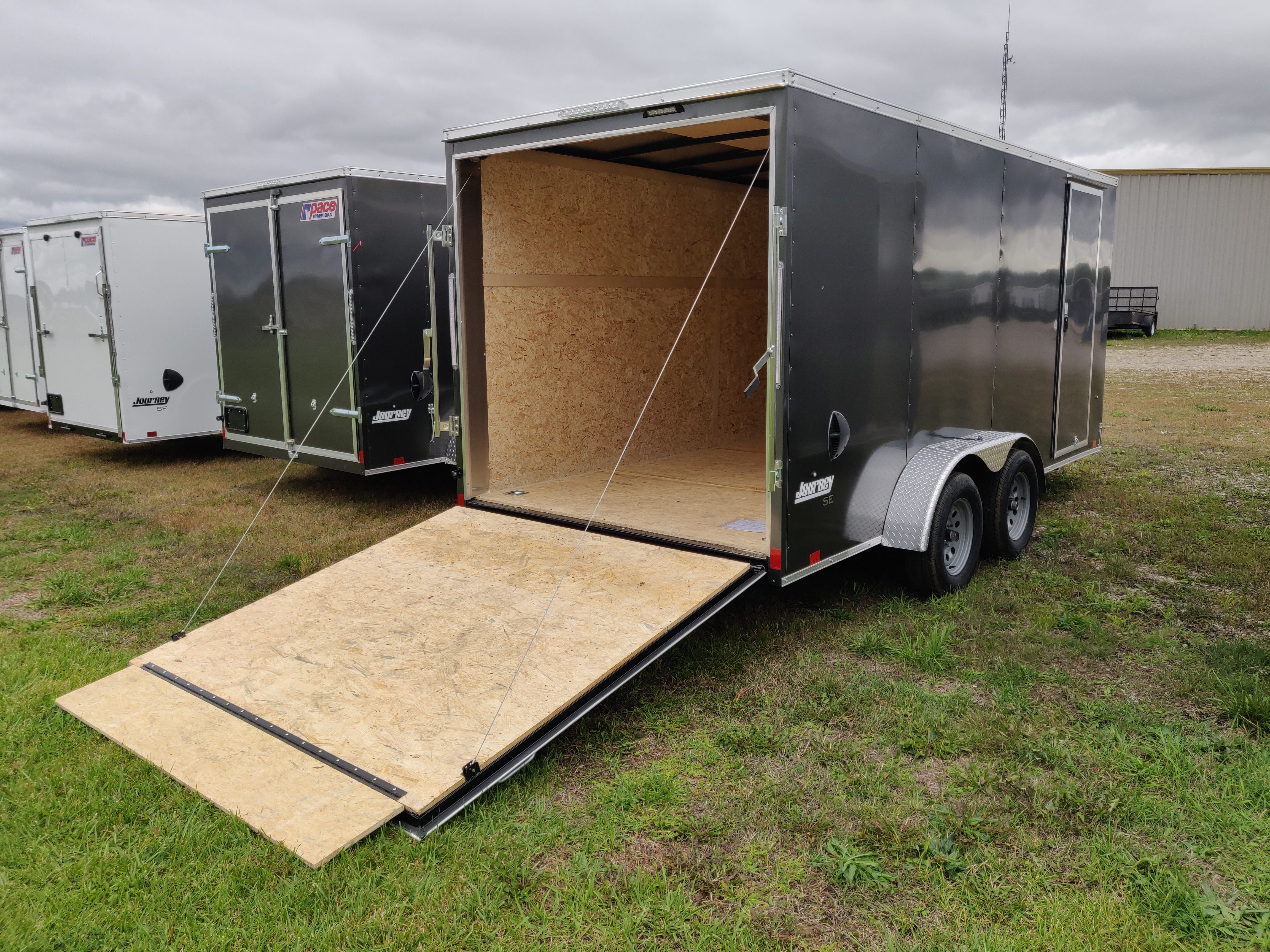 2023 Pace 7x16 Journey SE Tandem Cargo Trailer (+6" Height / Ramp) - Photo 7