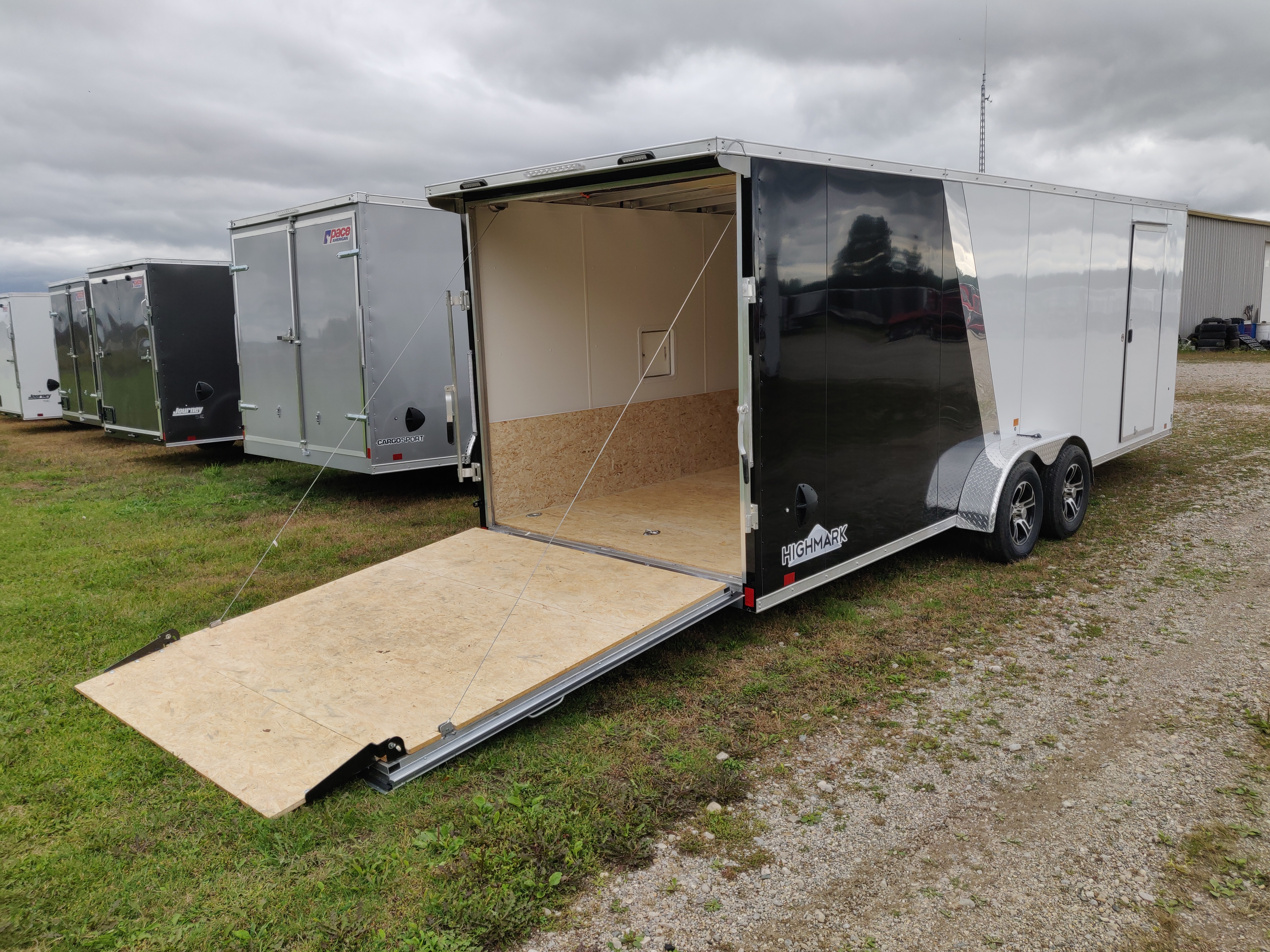 2023 Pace 7x27 Aluminum Highmark Snowmobile Trailer (Ramp) - Photo 9