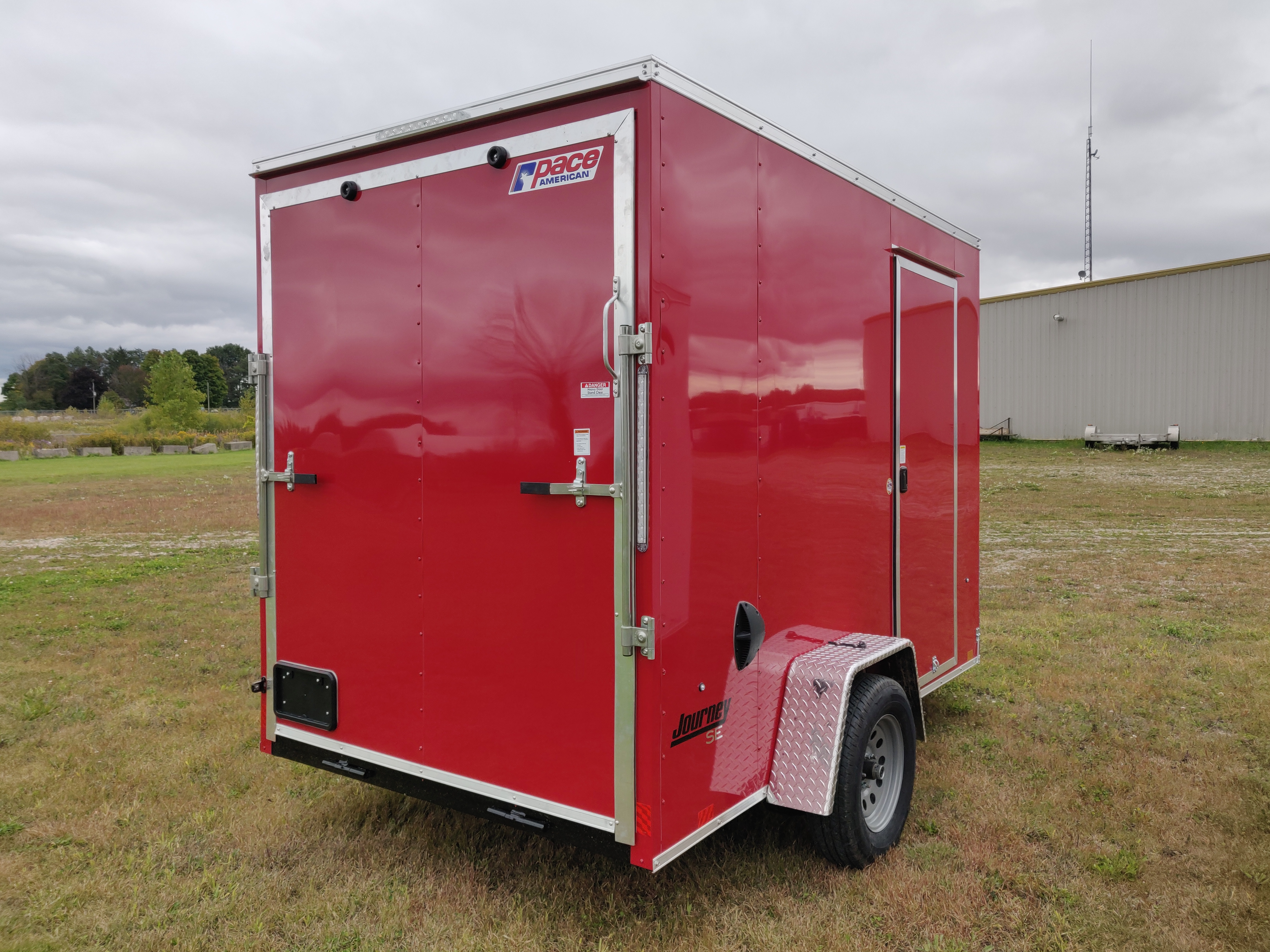 2023 Pace 6x10 Journey SE Cargo Trailer (+12 in Height / Rear Ramp) - Photo 5