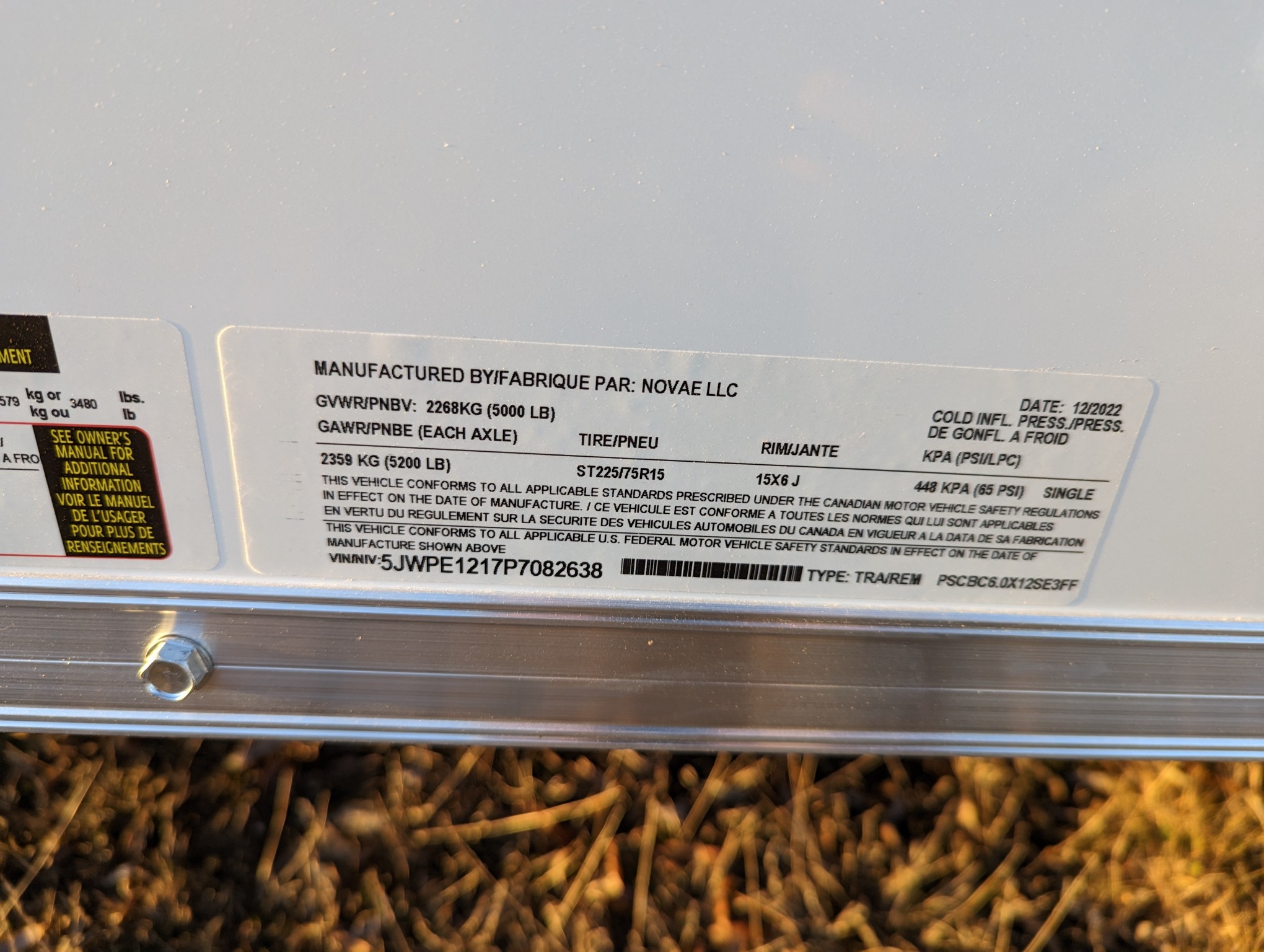 2023 Pace 6x12 Journey SE (+6" Height / 5,000 GVWR / Brakes / Barn Doors) - Photo 8
