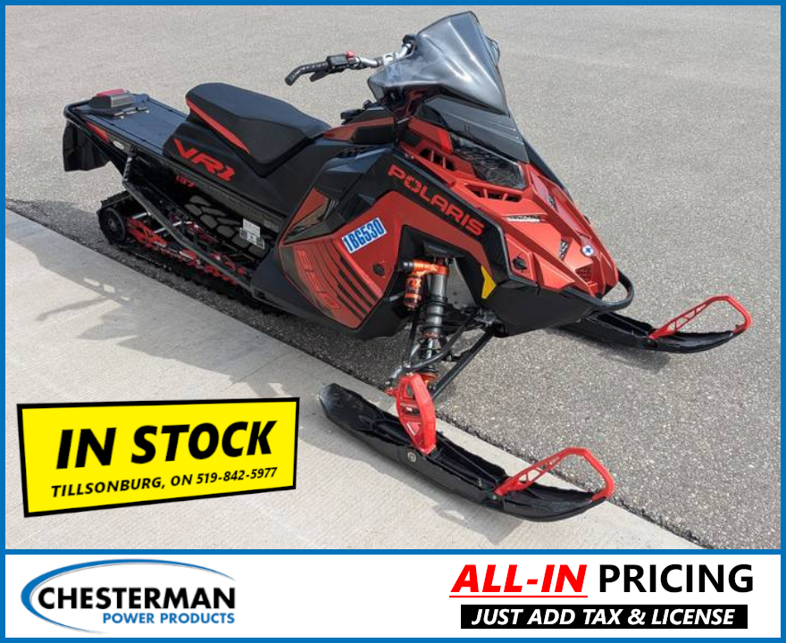 2025 Polaris INDY® VR1 Dynamix 137 850 (Demo) - Holiday Sales Event!