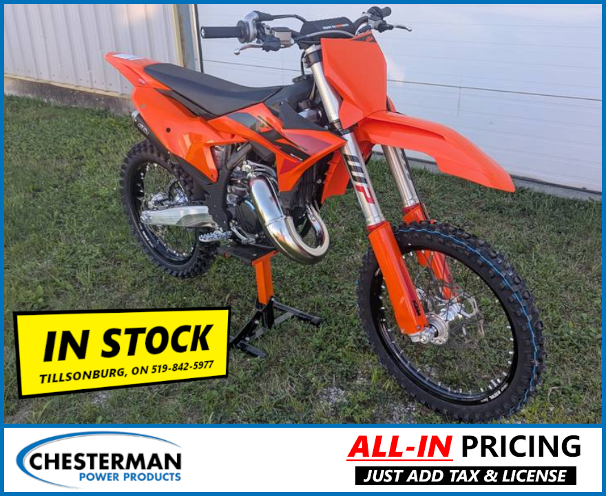 2025 KTM SX 125 - Ride Into Winter Sale!