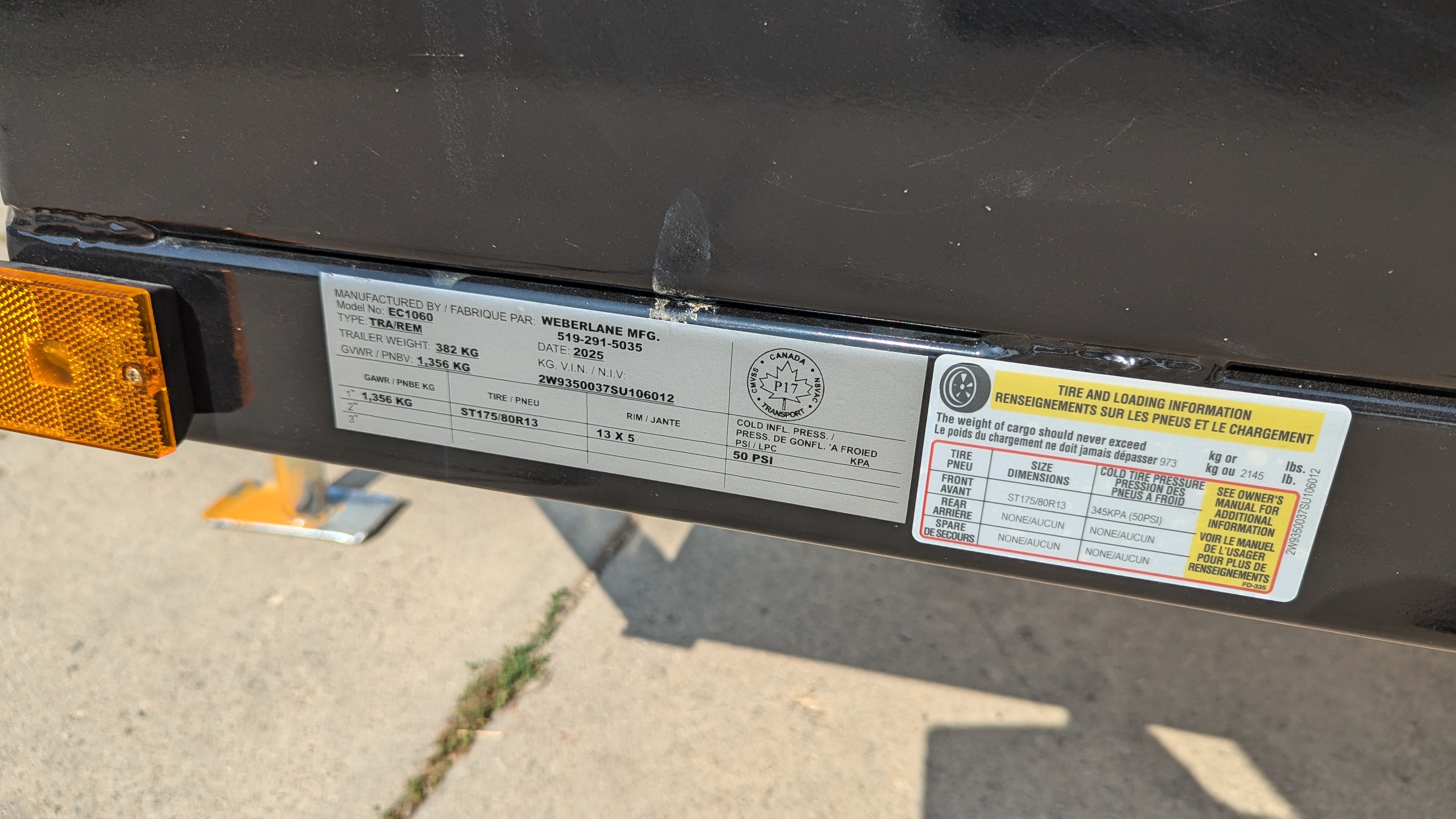 2025 Weberlane 5x10 Utility Trailer (EC1060) - Photo 9
