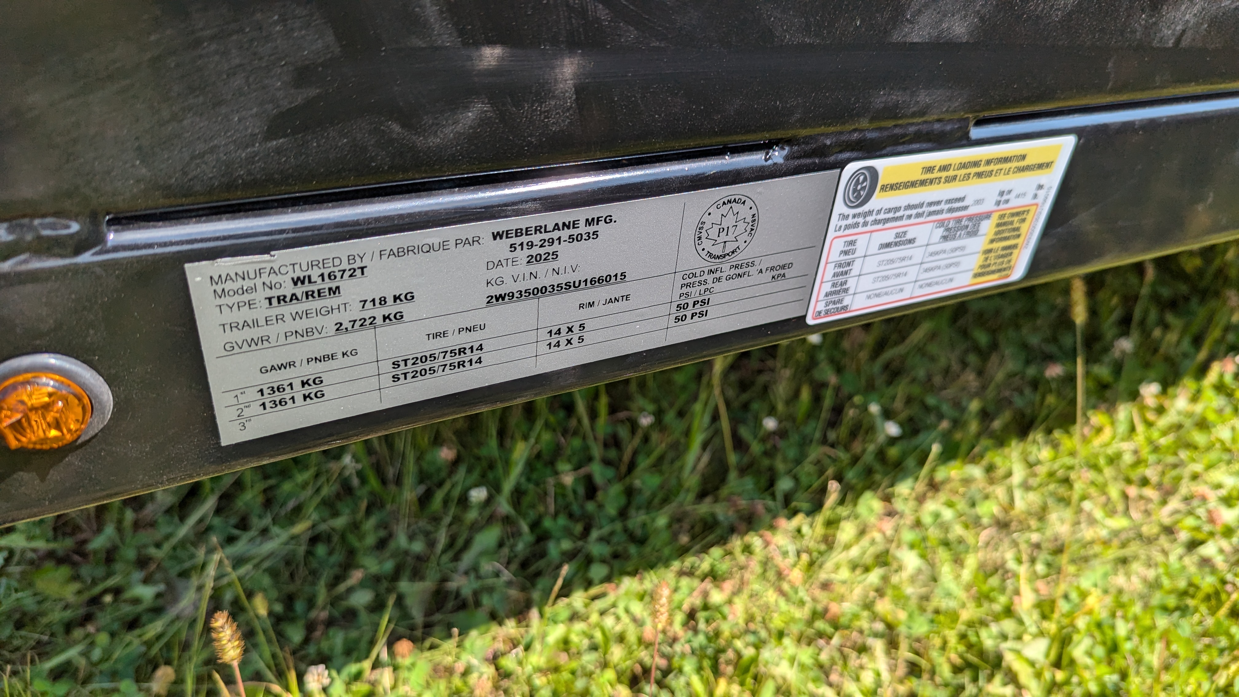 2025 Weberlane 6.8x16 Steel Tandem Axle Utility Trailer (WL1682T) - Photo 7