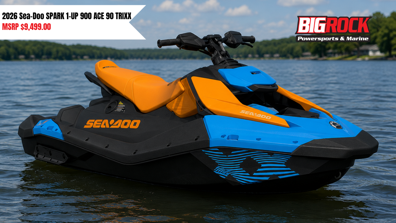 2026 Sea-Doo SPARK 1-UP 900 ACE 90 TRIXX for Sale | Big Rock