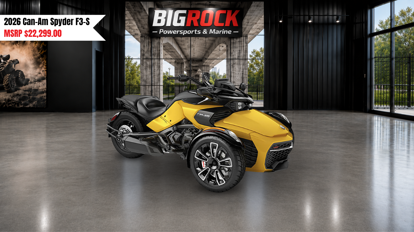 2026 Can-Am Spyder F3-S for Sale | Big Rock Powersports & Marine