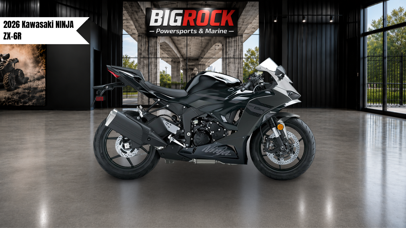 2026 Kawasaki NINJA ZX-6R for Sale | Big Rock Powersports & Marine