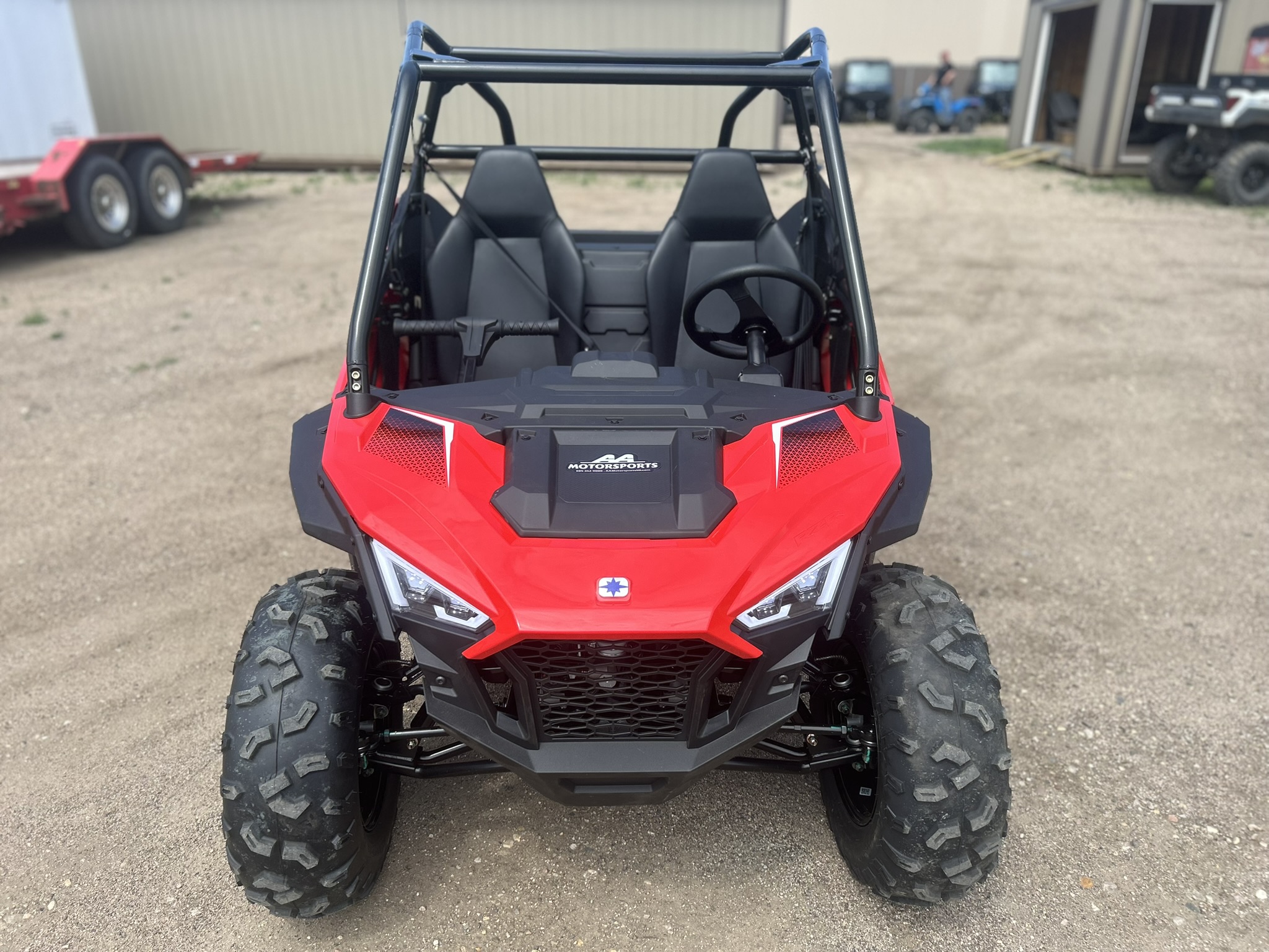 2025 Polaris RZR 200 EFI - INDY RED - Photo 2