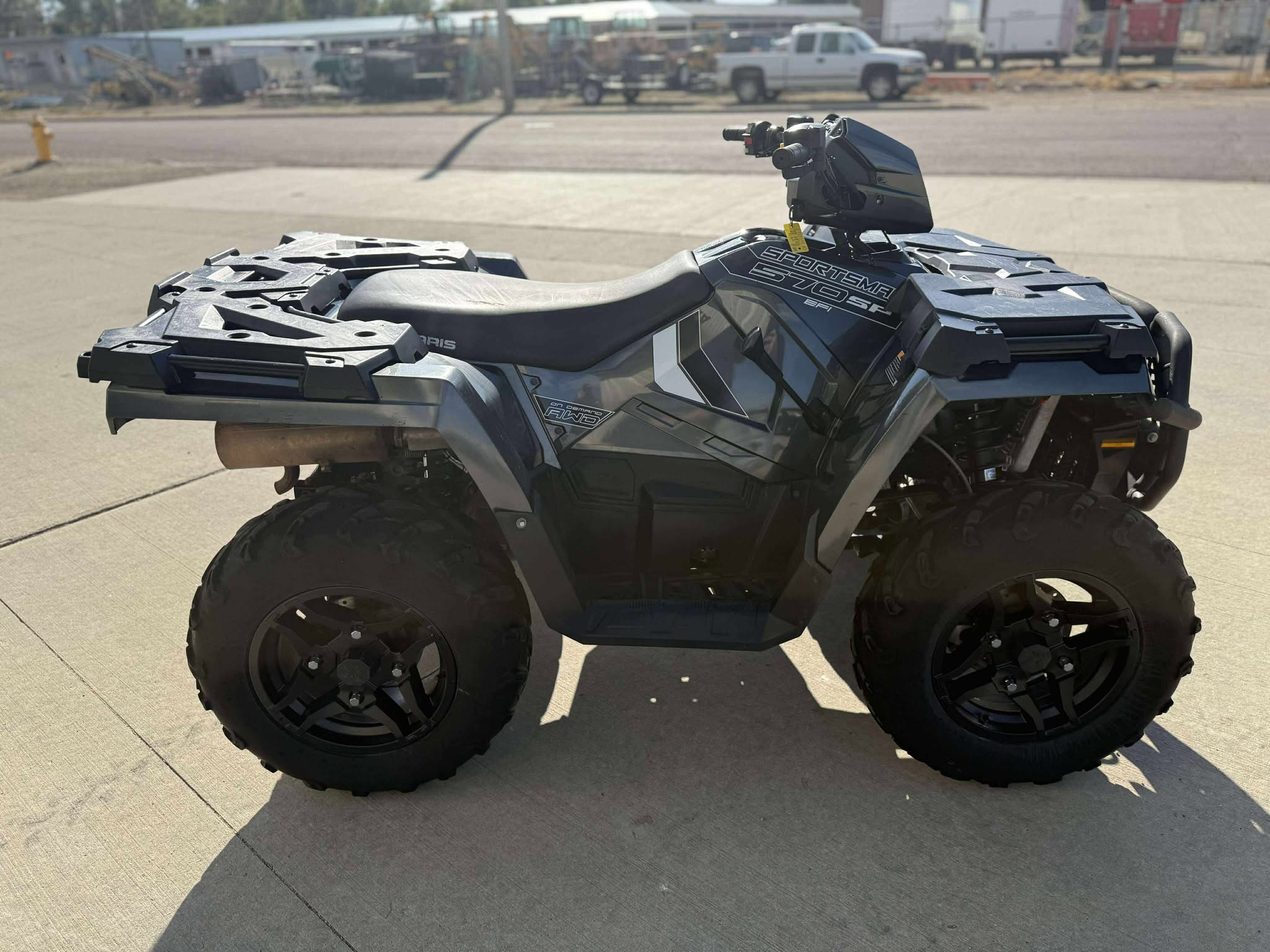 2019 Polaris SPORTSMAN 570 SP MAGNETIC GRAY Base - Photo 4