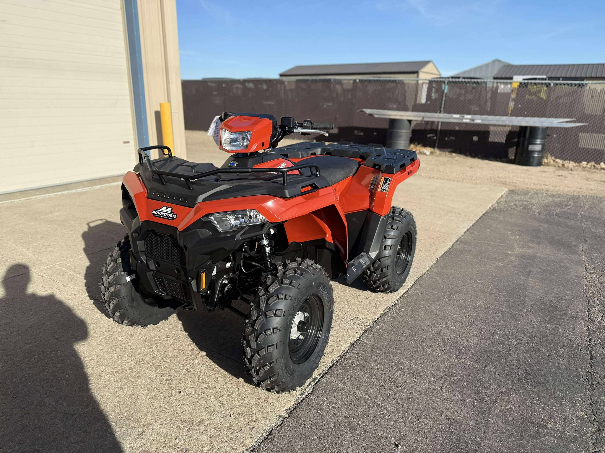 2025 Polaris SPORTSMAN 450 H.O. - ORANGE RUST Base - Photo 2