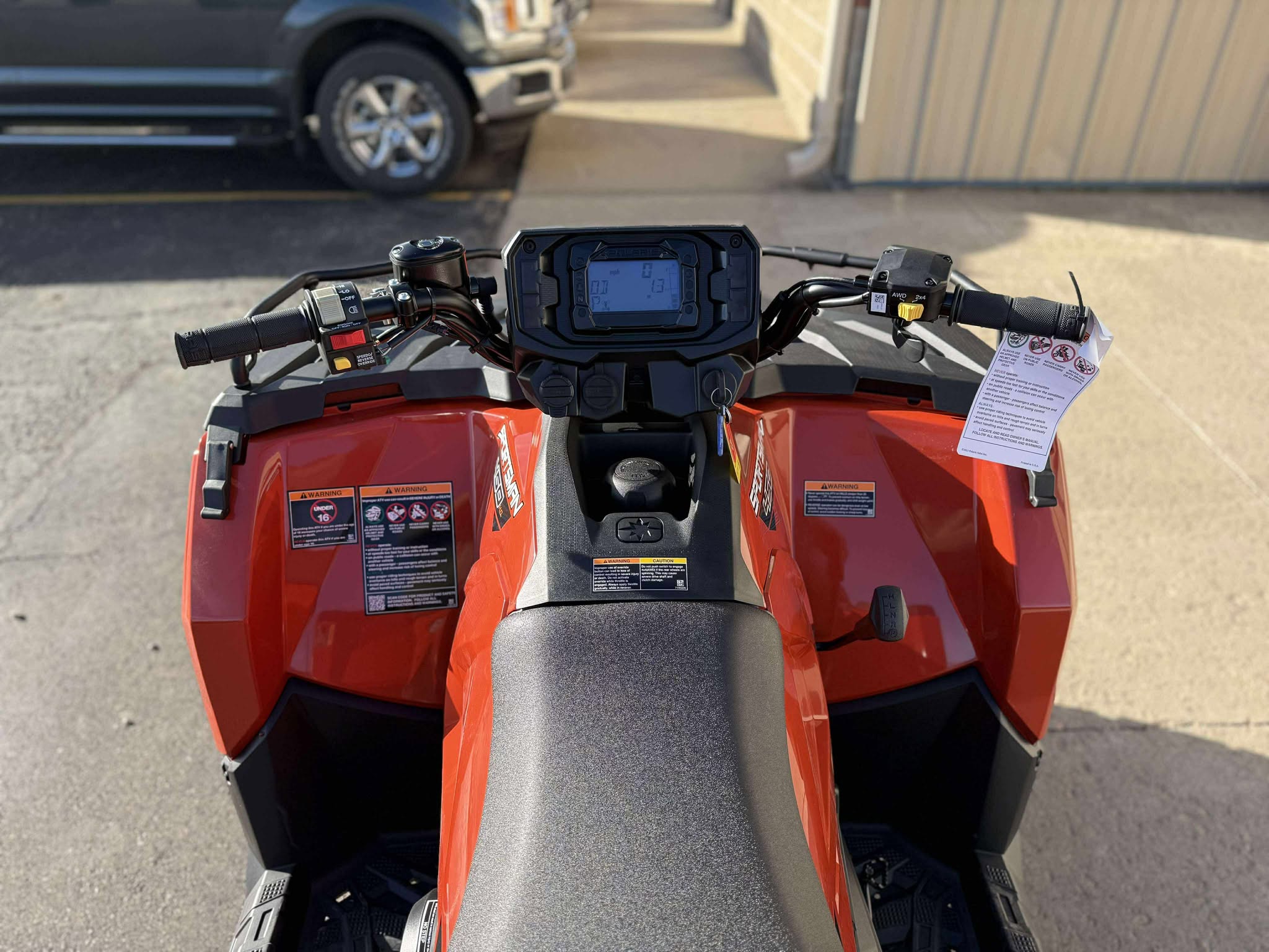 2025 Polaris SPORTSMAN 450 H.O. - ORANGE RUST Base - Photo 9