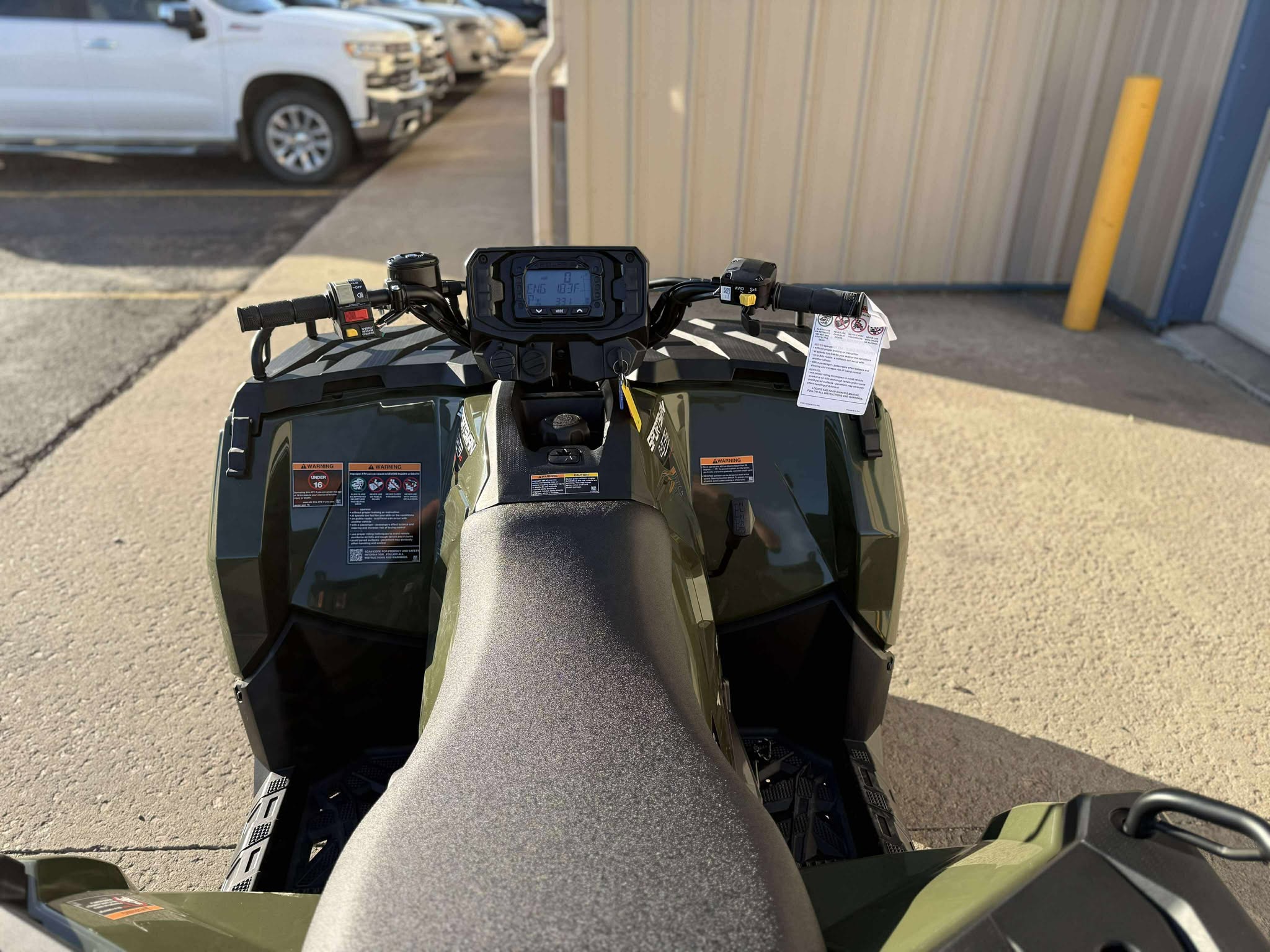 2026 Polaris SPORTSMAN 450 H.O. EPS SAGE GREEN CA - Photo 9