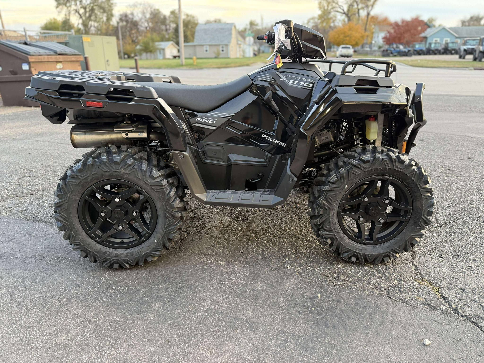 2026 Polaris SPORTSMAN 570 TRAIL ONYX BLACK Trail - Photo 5