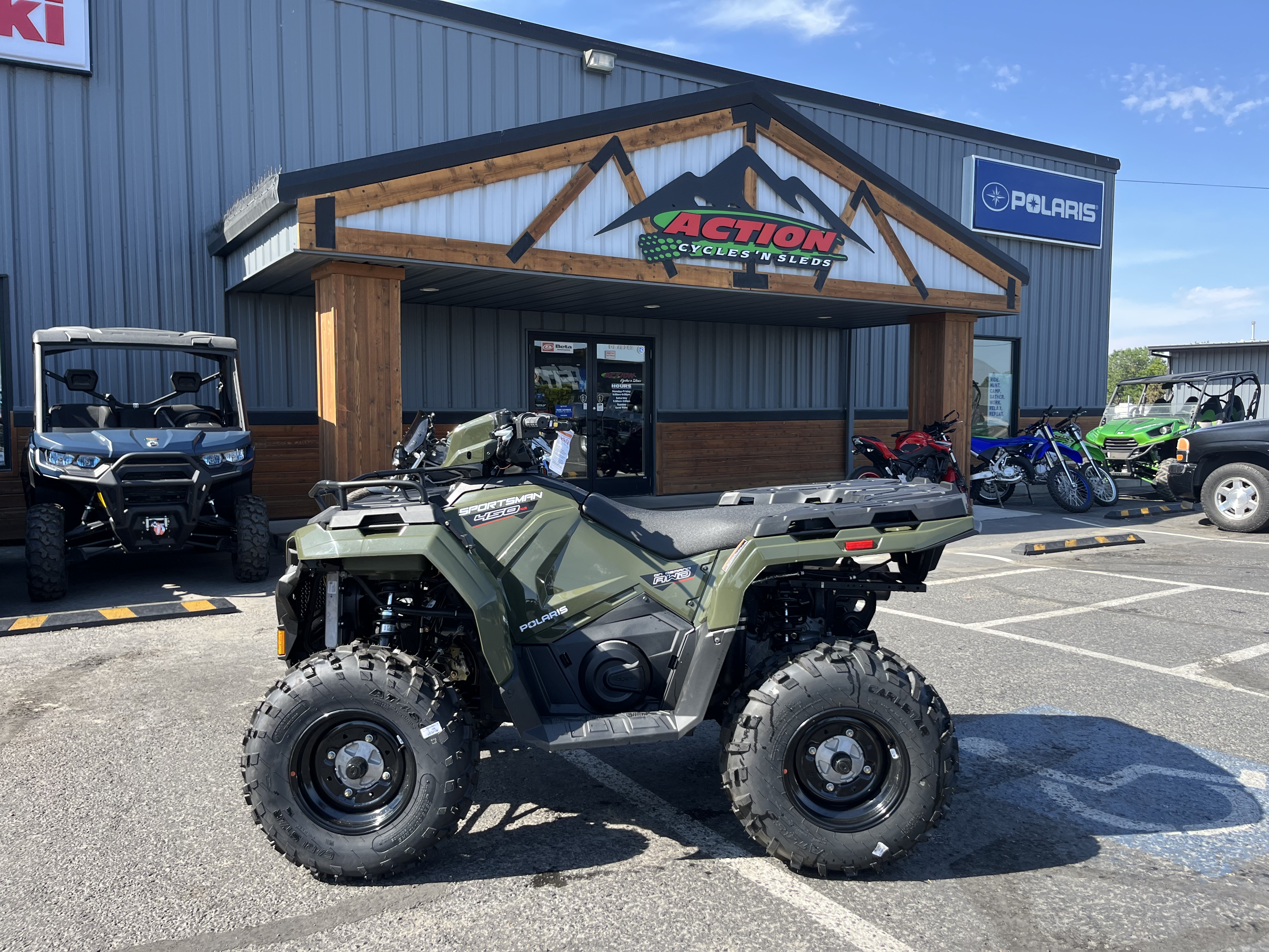 2025 Polaris SPORTSMAN 450 H.O. EPS - SAGE GREEN