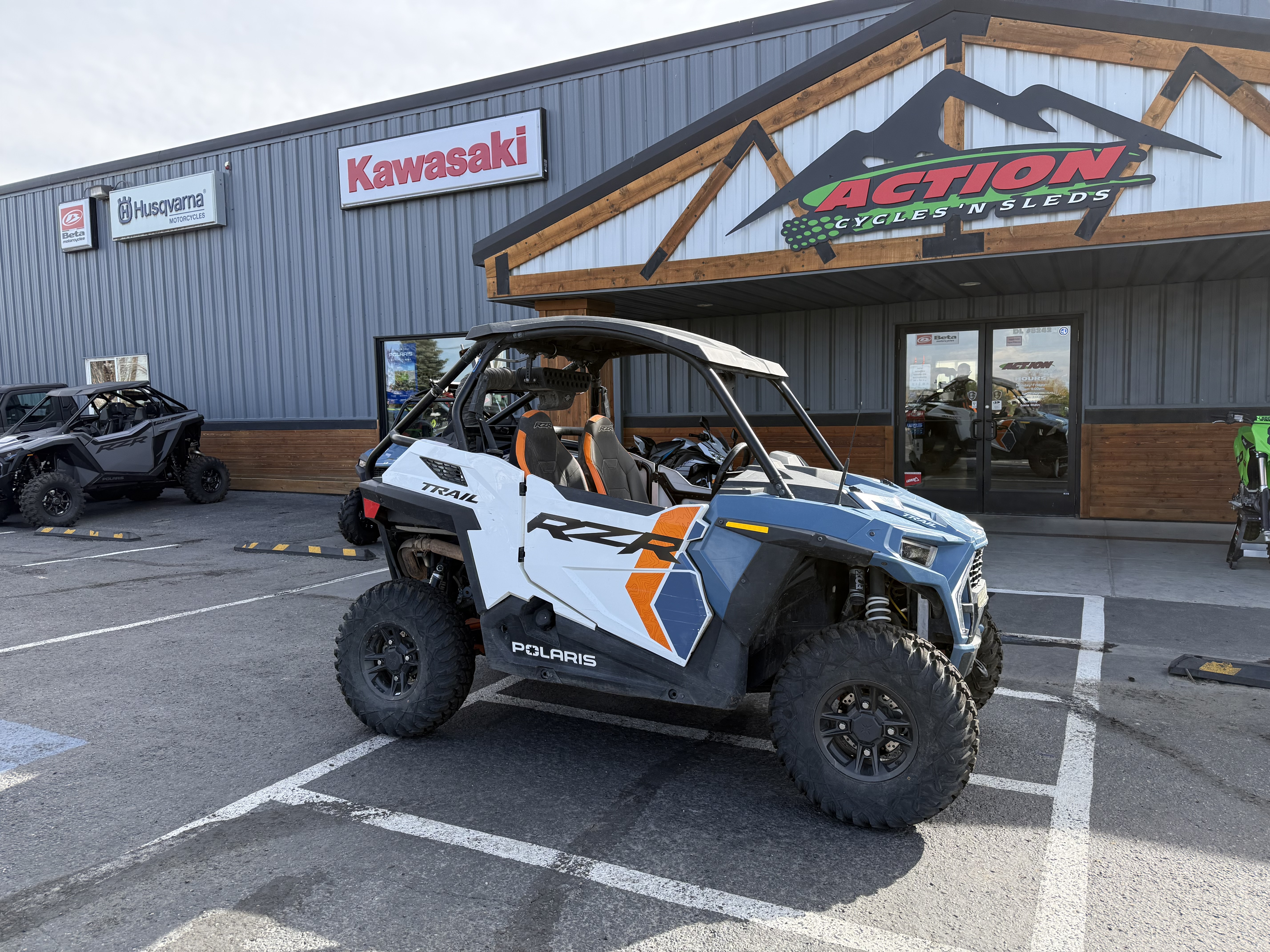 2024 Polaris RZR TRAIL ULTIMATE - STORM BLUE Ultimate - Photo 2