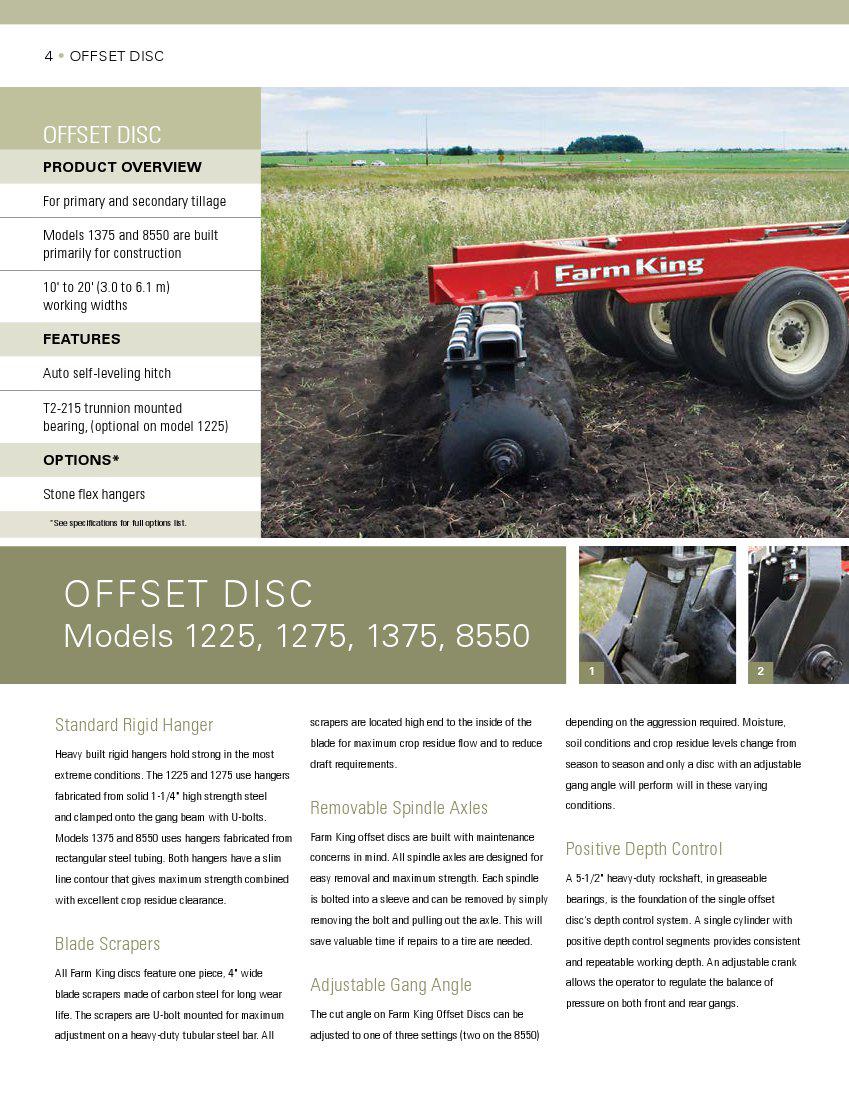 Offset Disc White's Farm Equipment Atwater, OH (330) 947-2162