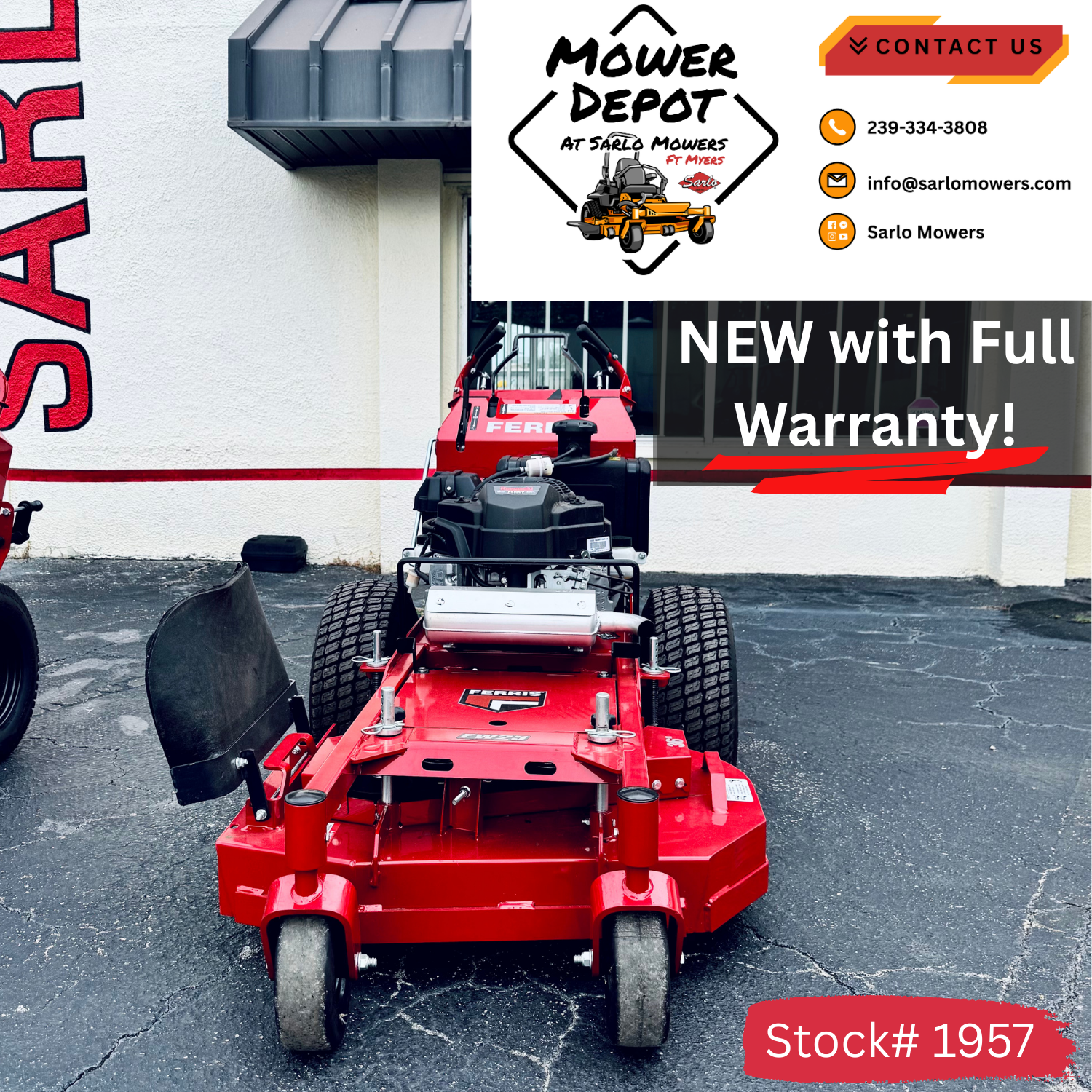 写真まとめ② Used Inventory Sarlo Mowers