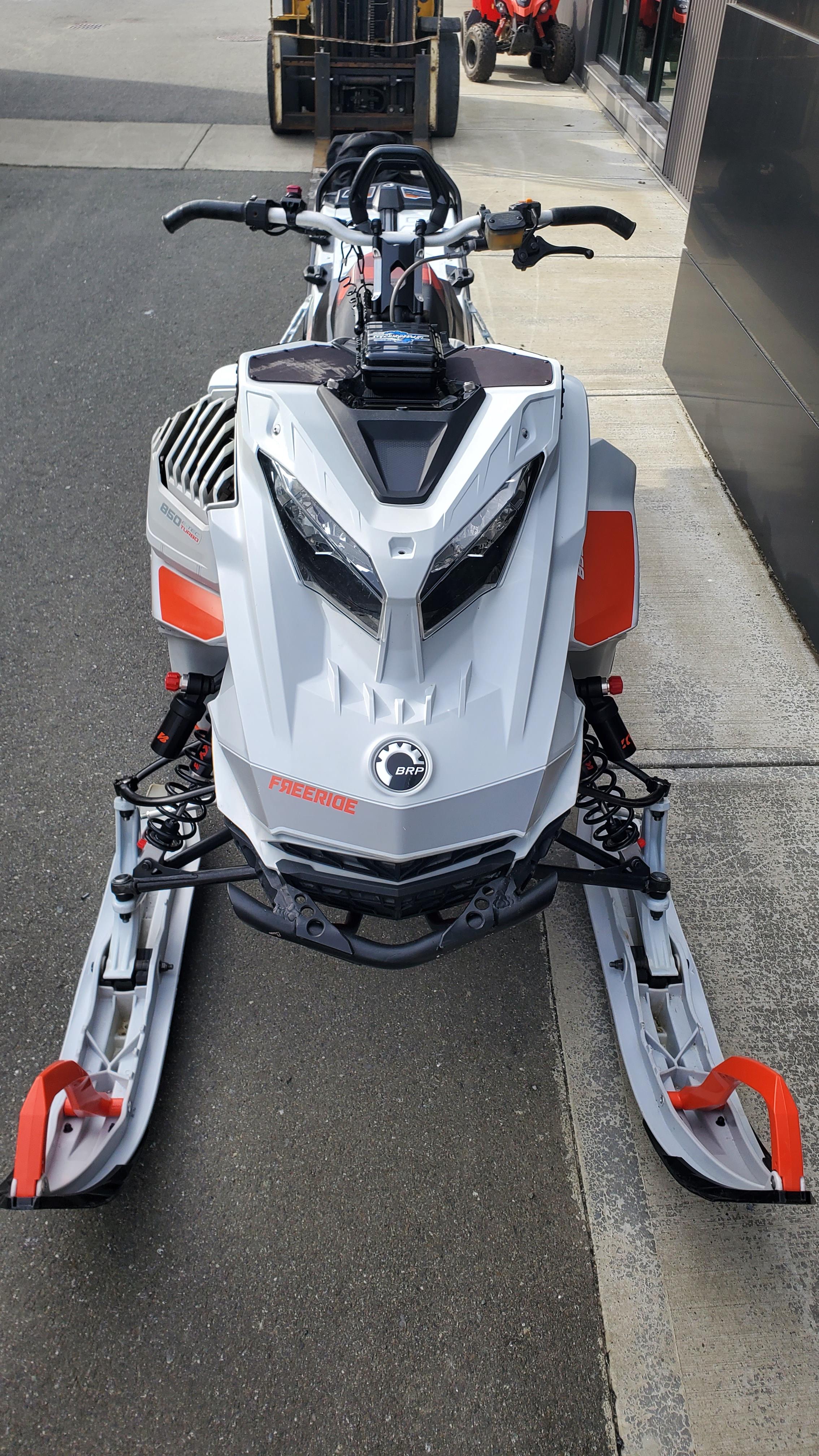2021 Ski-Doo FREERIDE TURBO 165" with Shot Start and 3" track - Photo 6