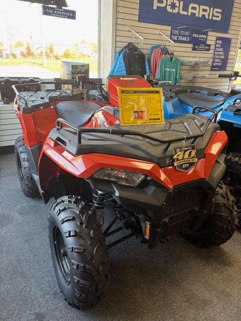 2025 Polaris Sportsman 450 H.O. EPS - Orange Rust