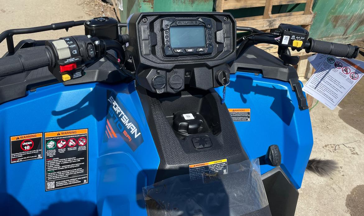 2025 Polaris Sportsman® 570 Trail Electric Blue - Photo 2