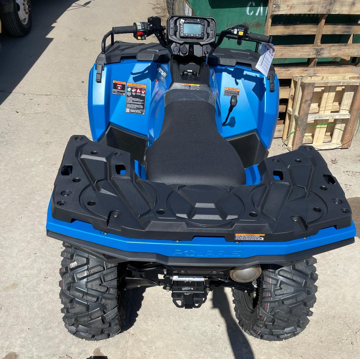 2025 Polaris Sportsman® 570 Trail Electric Blue - Photo 4
