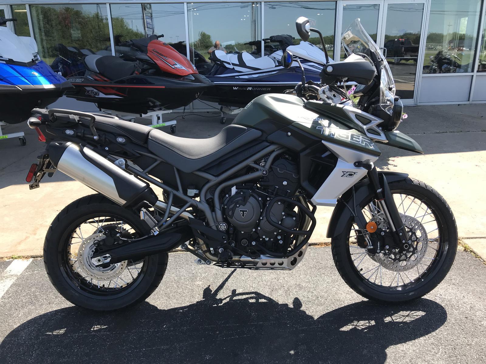 2018 Triumph Tiger 800 Xcx Matt Khaki Green For Sale In Brewerton