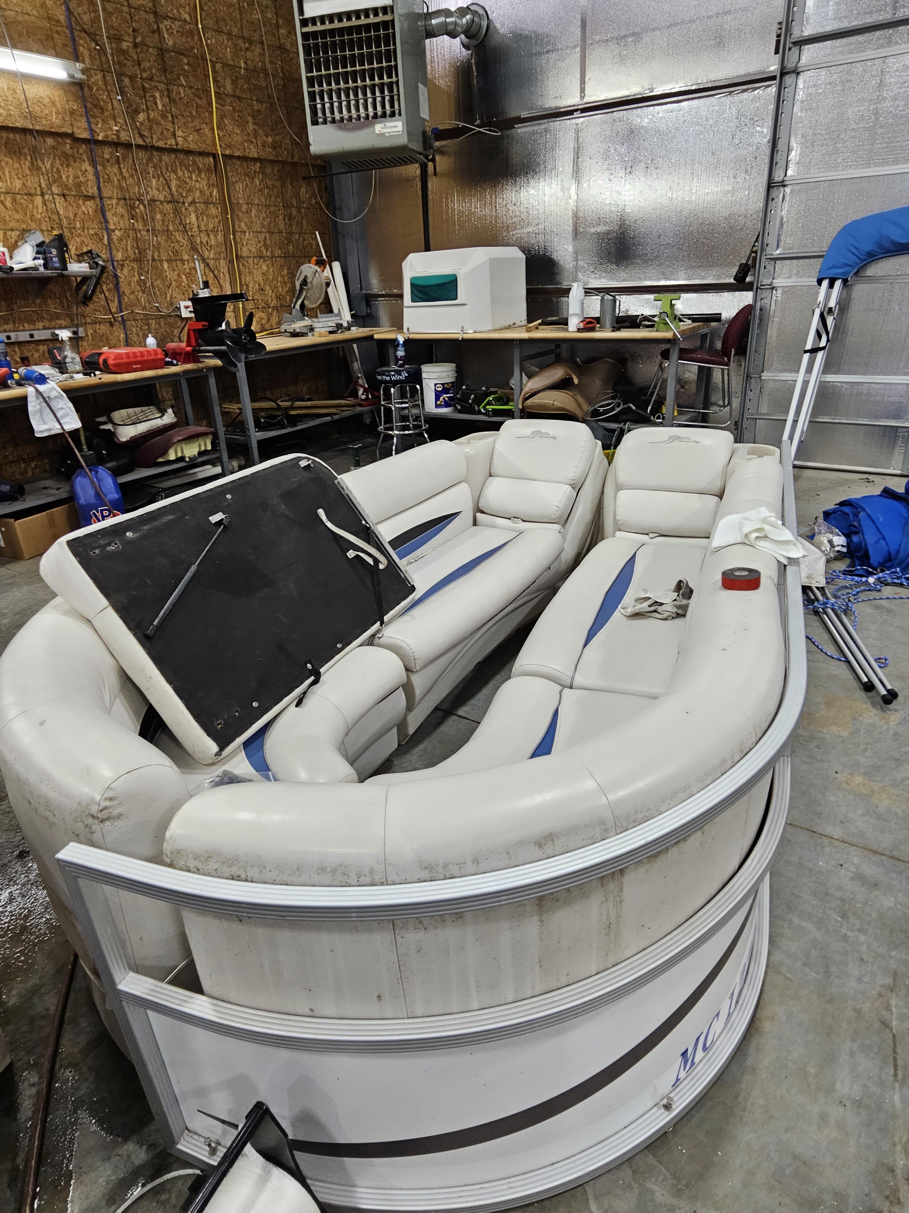 2008 Sunset Bay 23ft. Before, During and After Clearwater Marina