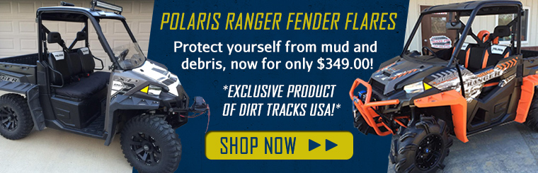 Shop Dirt Tracks USA  Fender Flares for Polaris Side x Sides!