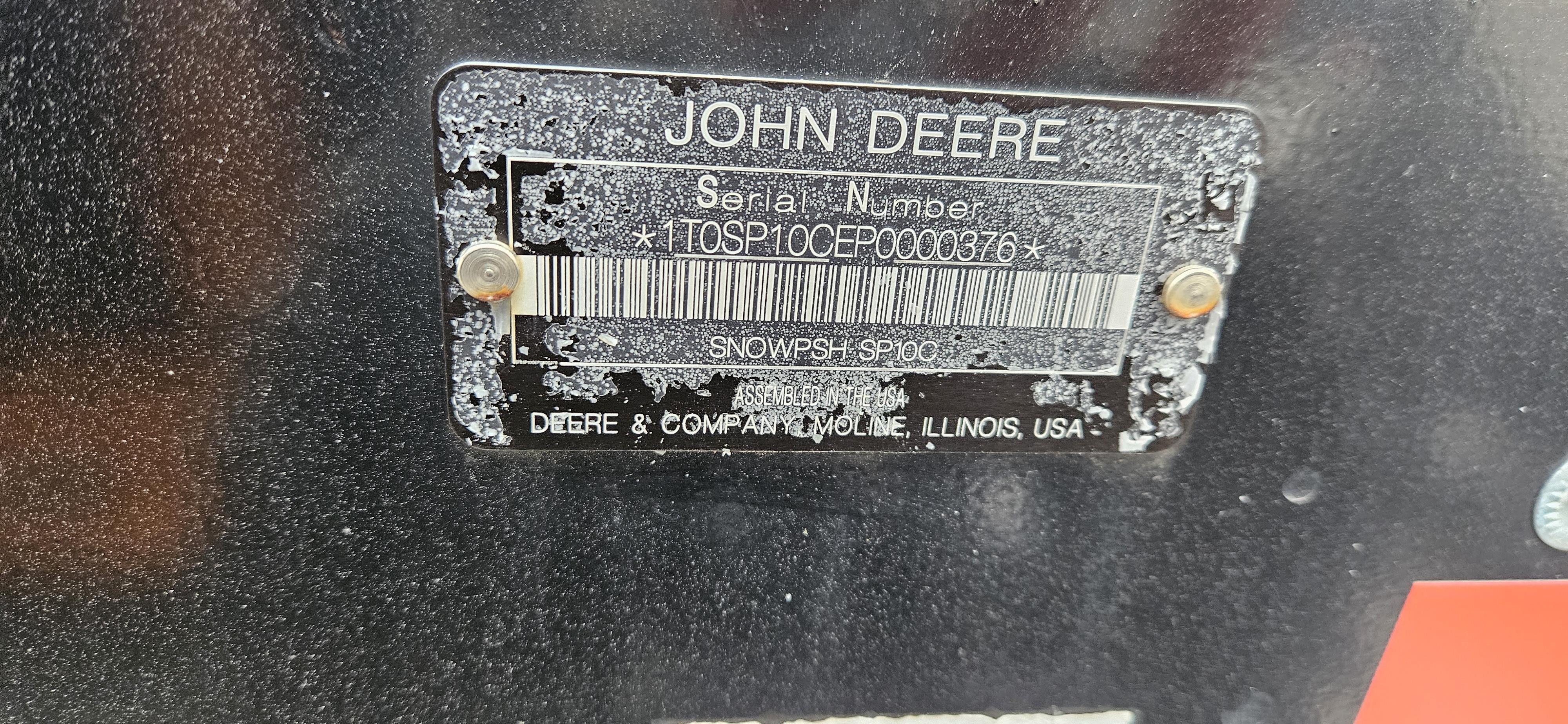 2024 John Deere SP10C SNOWPUSH - Photo 6