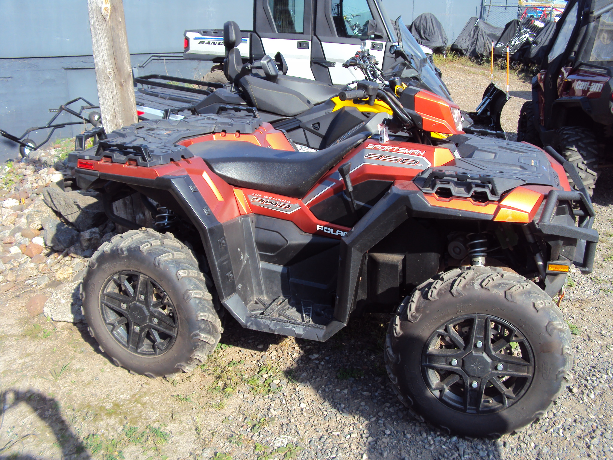 2021 Polaris Sportsman 850 Premium Orange Rust Trail Package - Photo 2