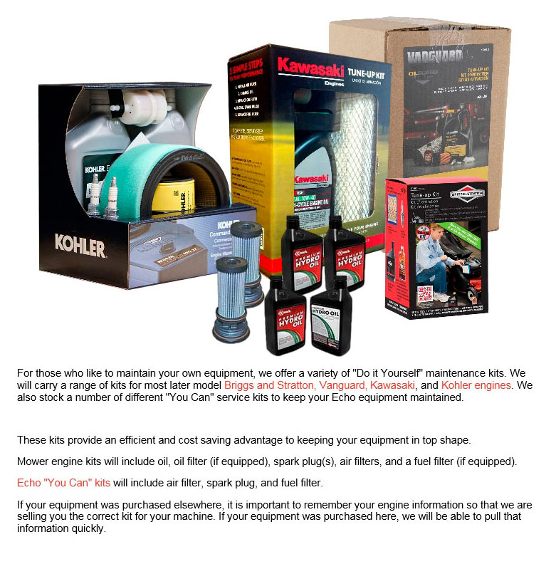 DIY Tuneup Kits B.R. Dickson Equipment, Inc. Burlington, ON (905) 3315040