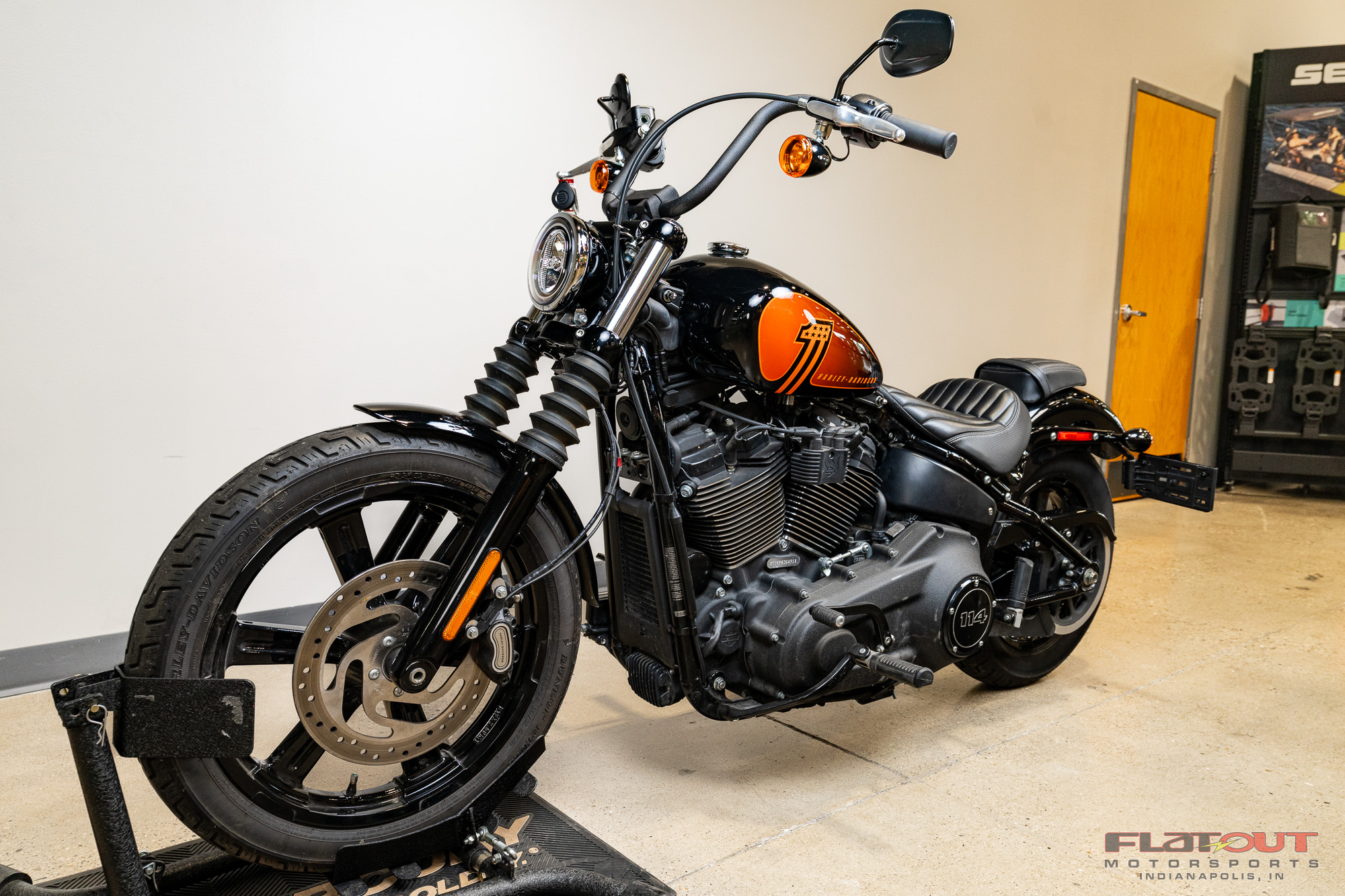 USA製BIGsize‼︎Harley-Davidson Inventory Unit Detail Flat Out Motorsports Indianapolis, IN
