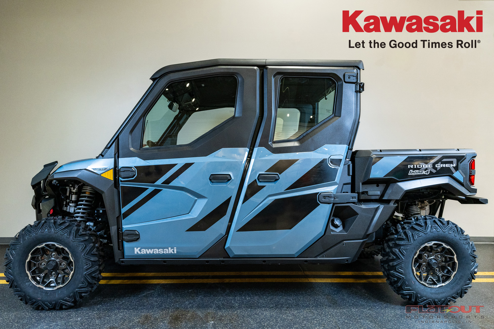 2025 Kawasaki MULE RIDGE CREW XR LIMITED HVAC for Sale | Flat Out