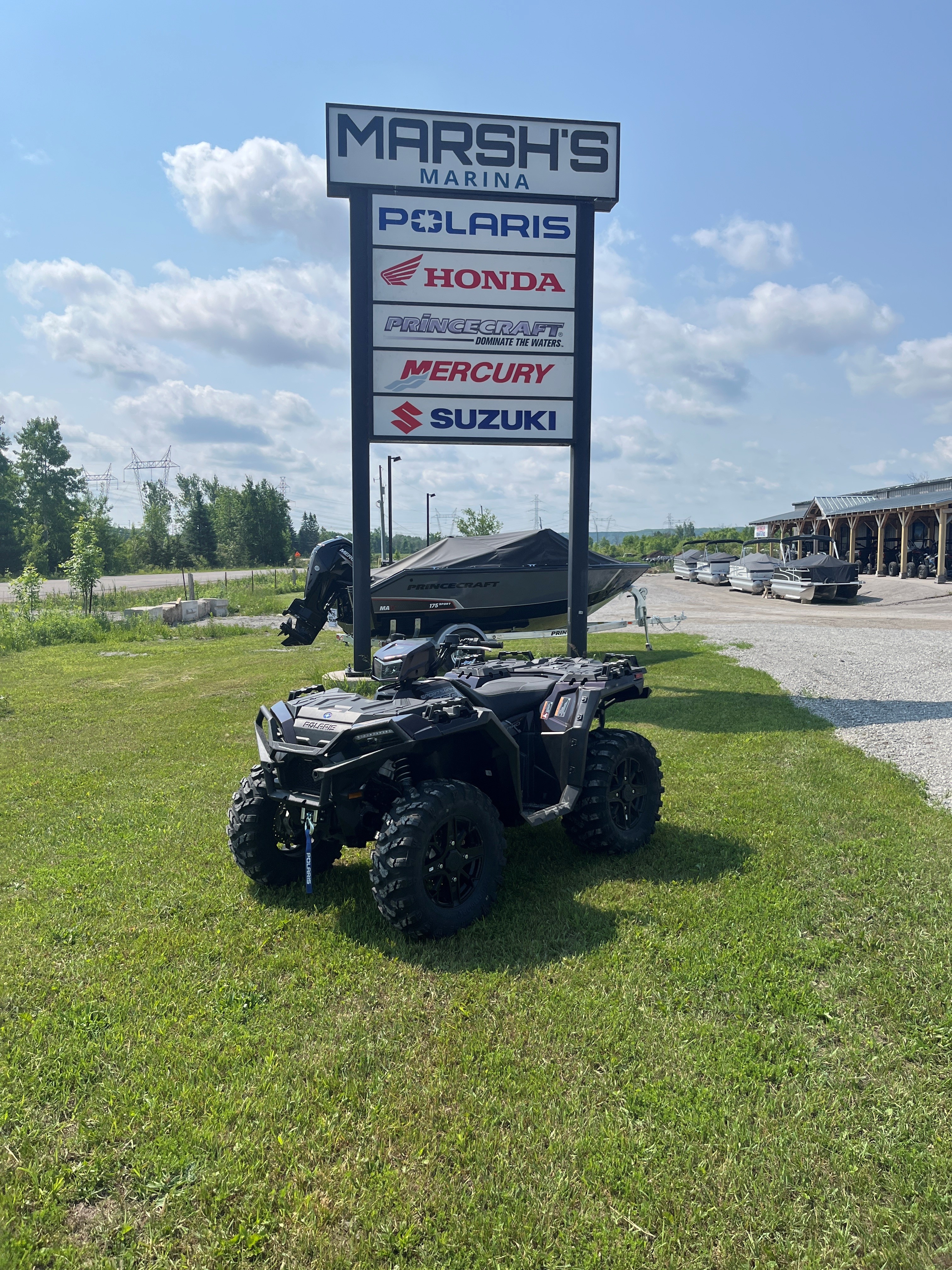 2025 Polaris Sportsman 850 Trail Crimson Metal